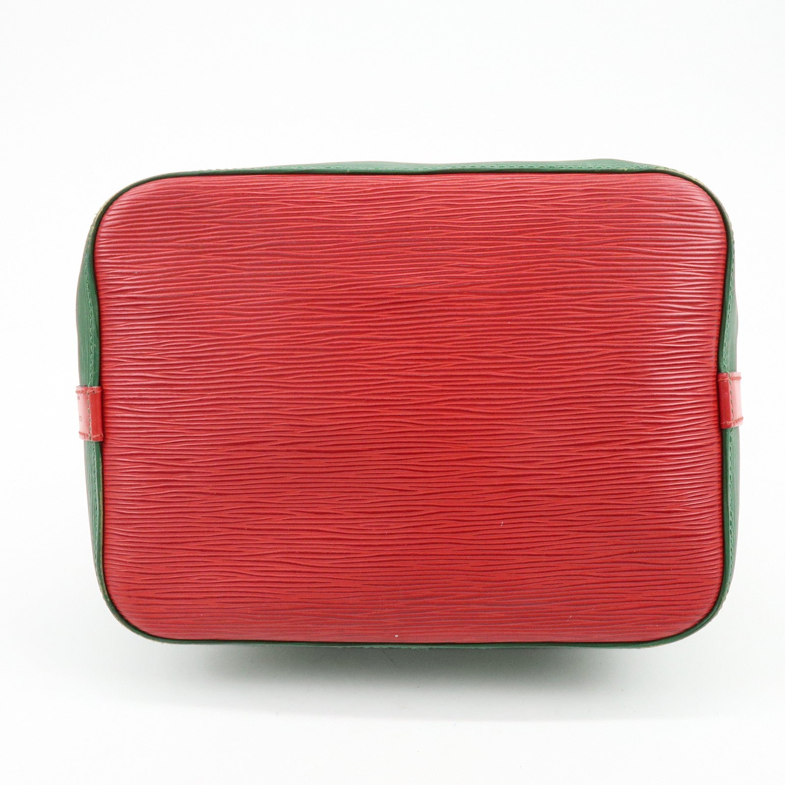 Louis Vuitton Epi Petit Noe Shoulder Bag Green Red M44147