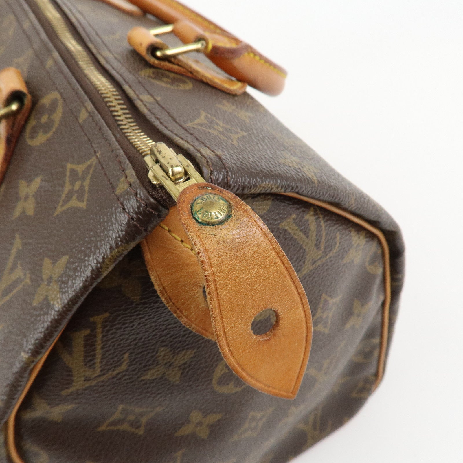 Louis Vuitton Monogram Speedy 30 Boston Bag Hand Bag Brown M41526