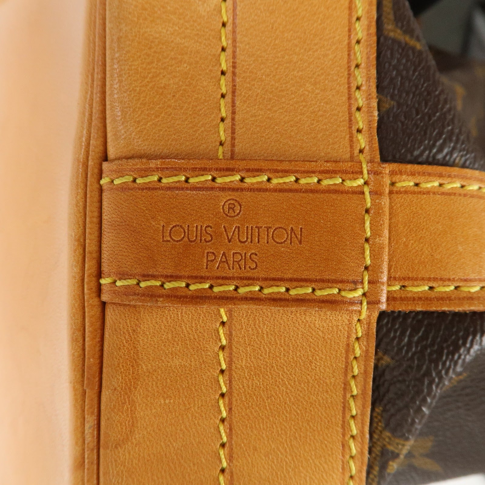 Louis Vuitton Monogram Noe Shoulder Bag Hand Bag Brown M42224