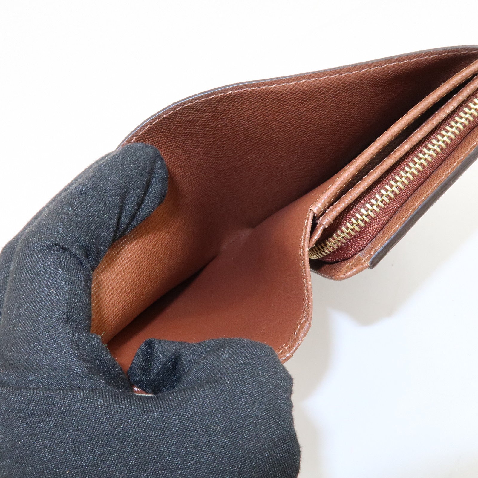 Louis Vuitton Monogram Portefeuille Tresor Wallet M61736 Used