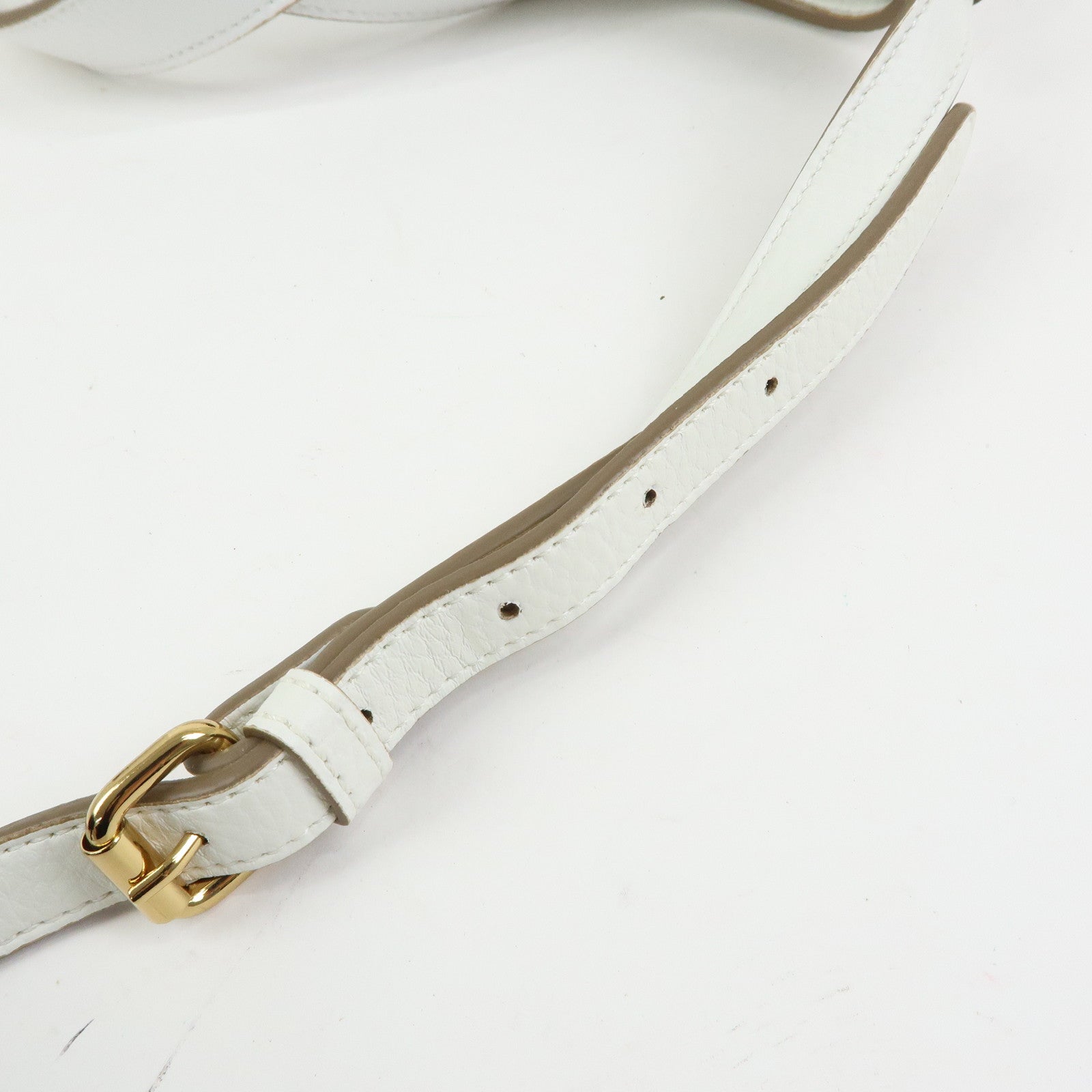 STELLA MCCARTNEY Faux Vegan Leather 2Way Bag Tote Bag White