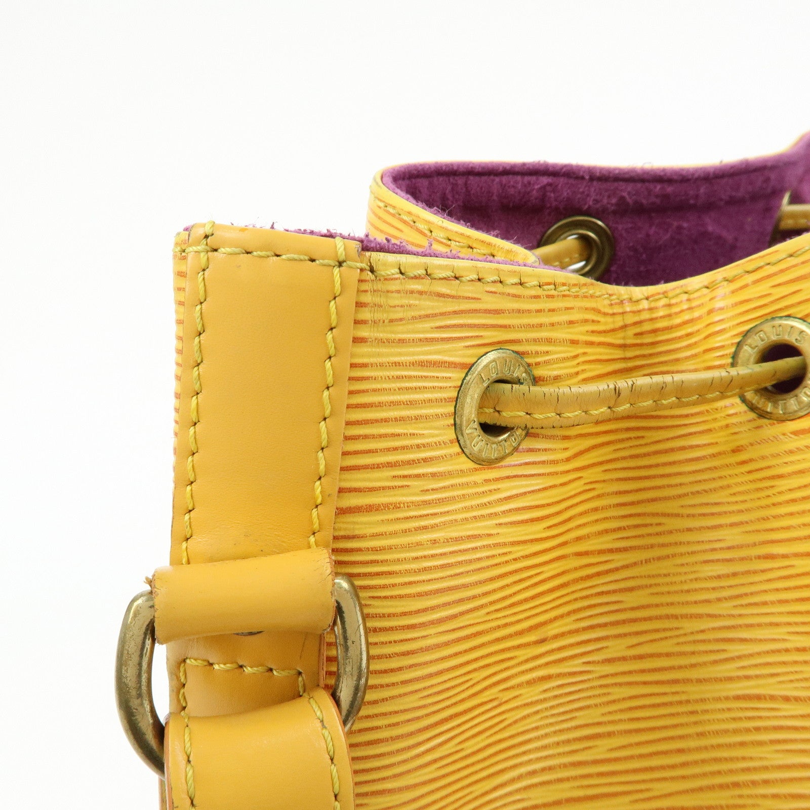 Louis Vuitton Epi Petit Noe Shoulder Bag Tassili Yellow M44109
