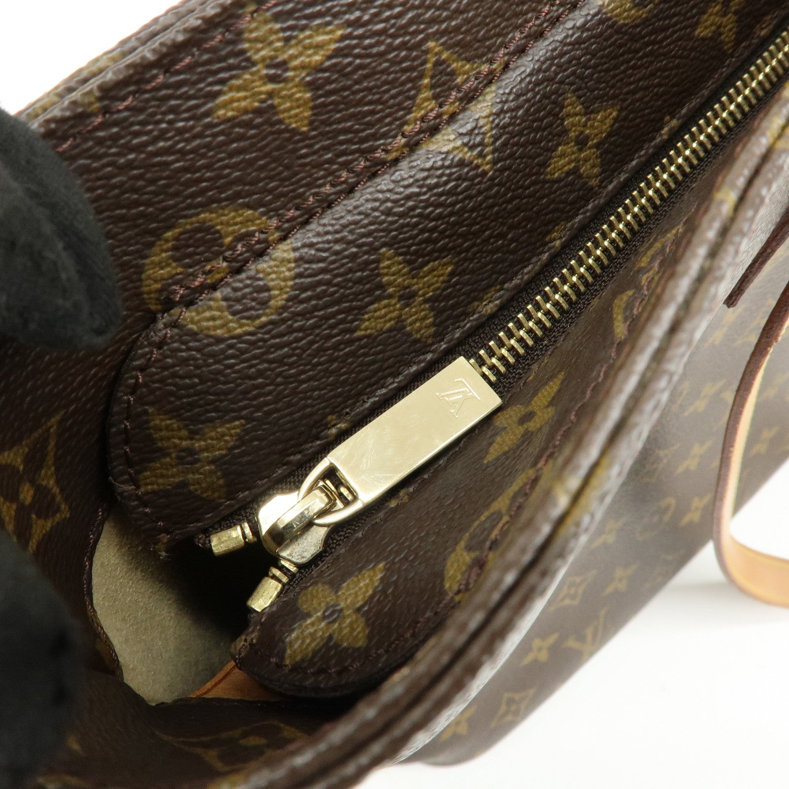 Louis Vuitton Monogram Luco Tote Bag Shoulder Bag Brown M51155