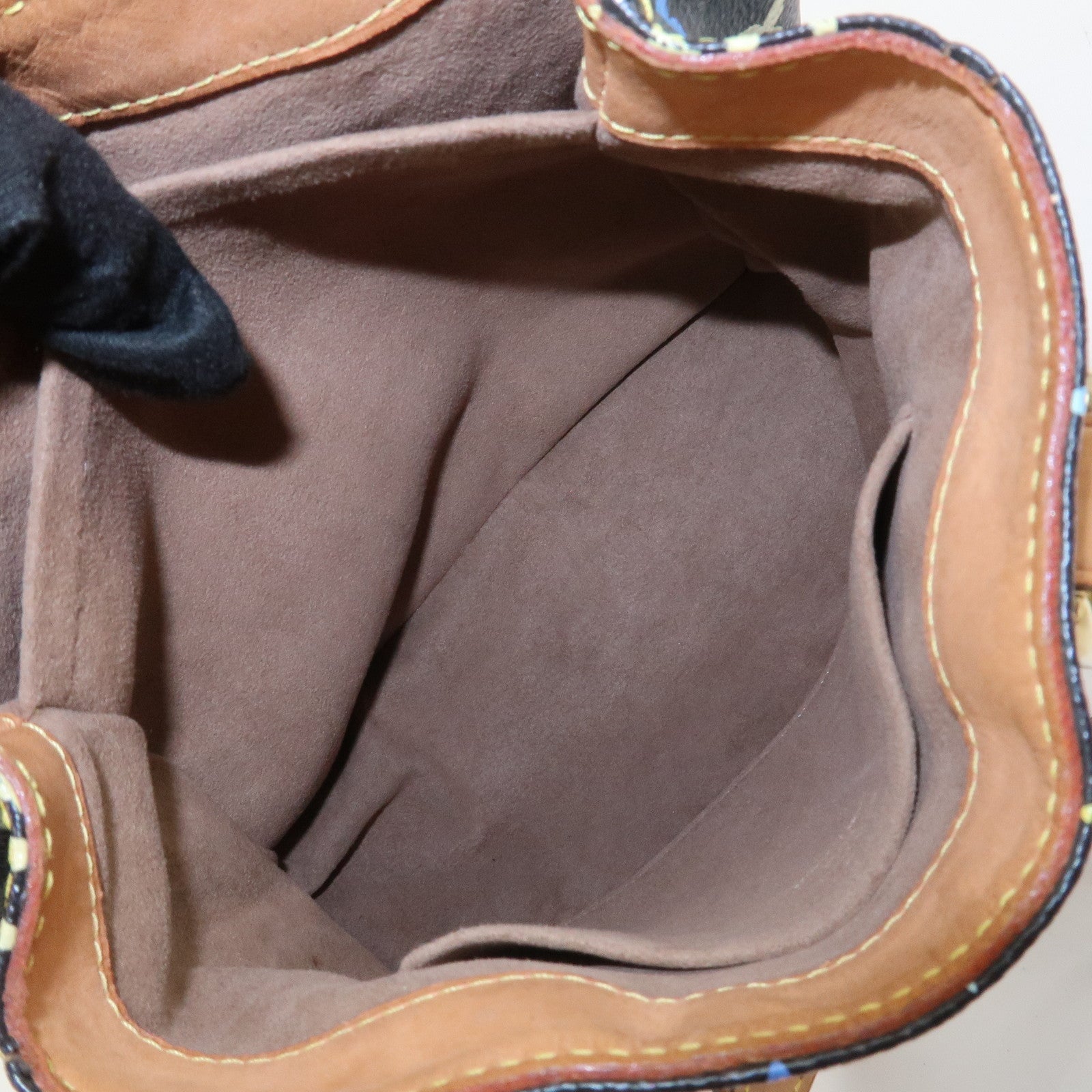 Louis Vuitton Monogram Multicolor Audra Hand Bag Noir Black M40048