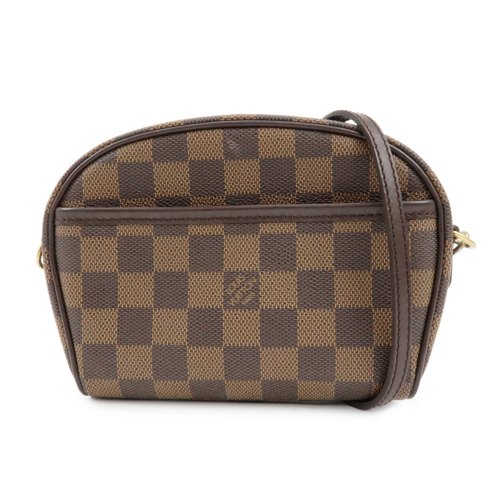 Louis Vuitton Damier Pochette Ipanema Shoulder Bag Ebene N51296