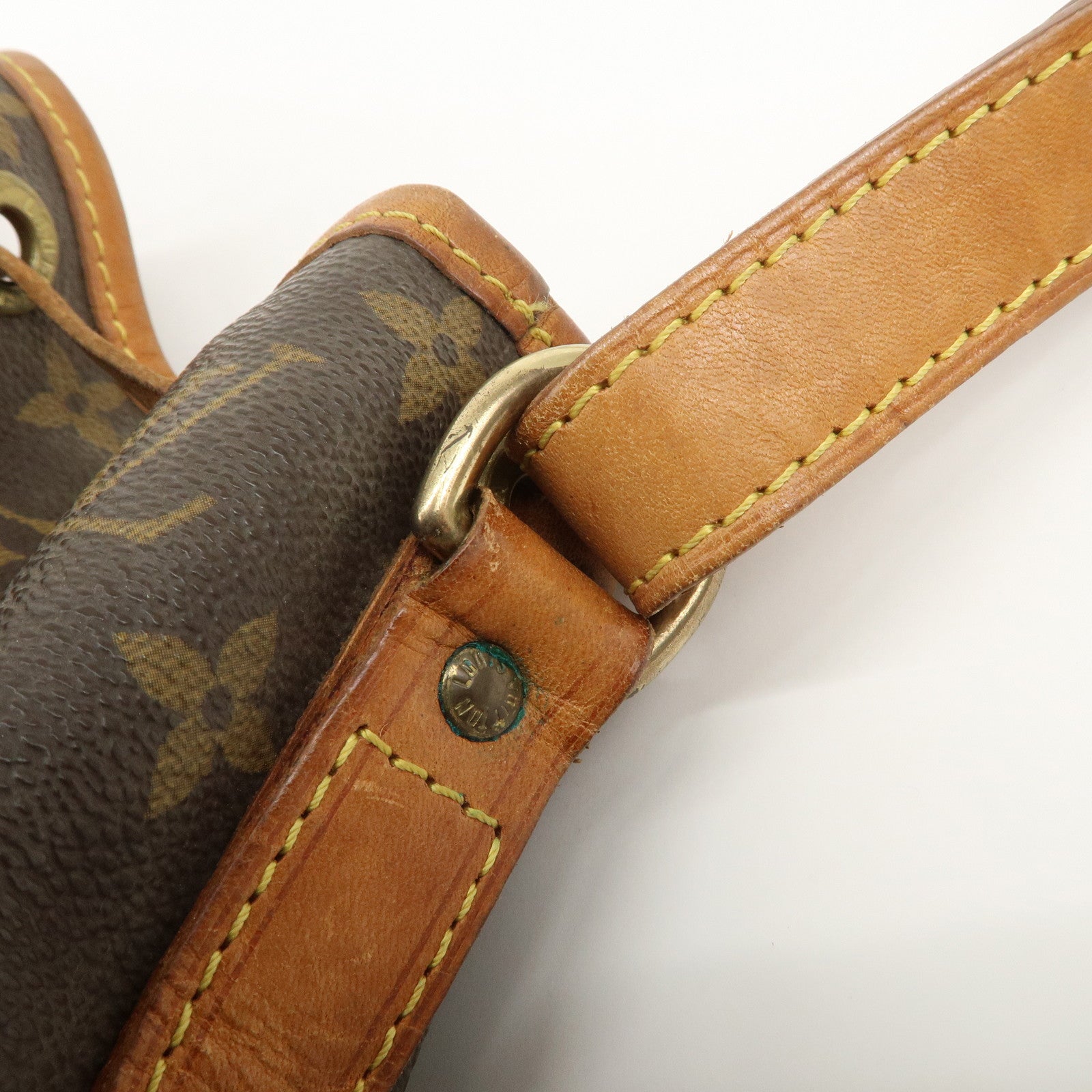 Louis Vuitton Monogram Petit Noe Shoulder Bag Brown M42226