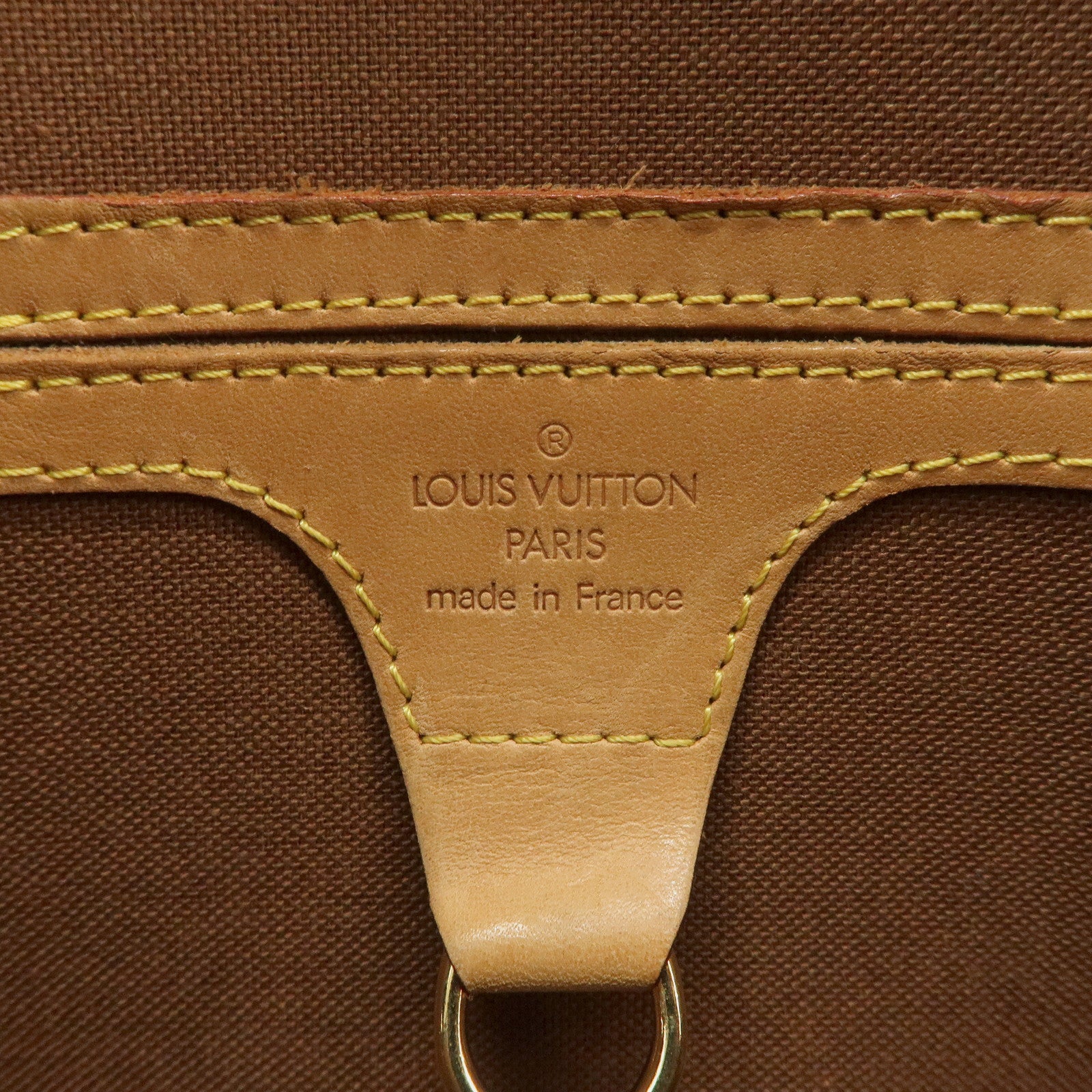 Louis Vuitton Monogram Ellipse PM Hand Bag Brown M51127 Used