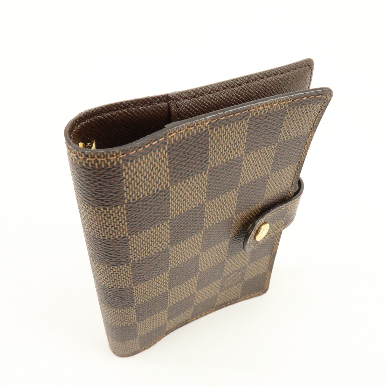 Louis Vuitton Damier Agenda PM Planner Cover Damier Ebene R20700