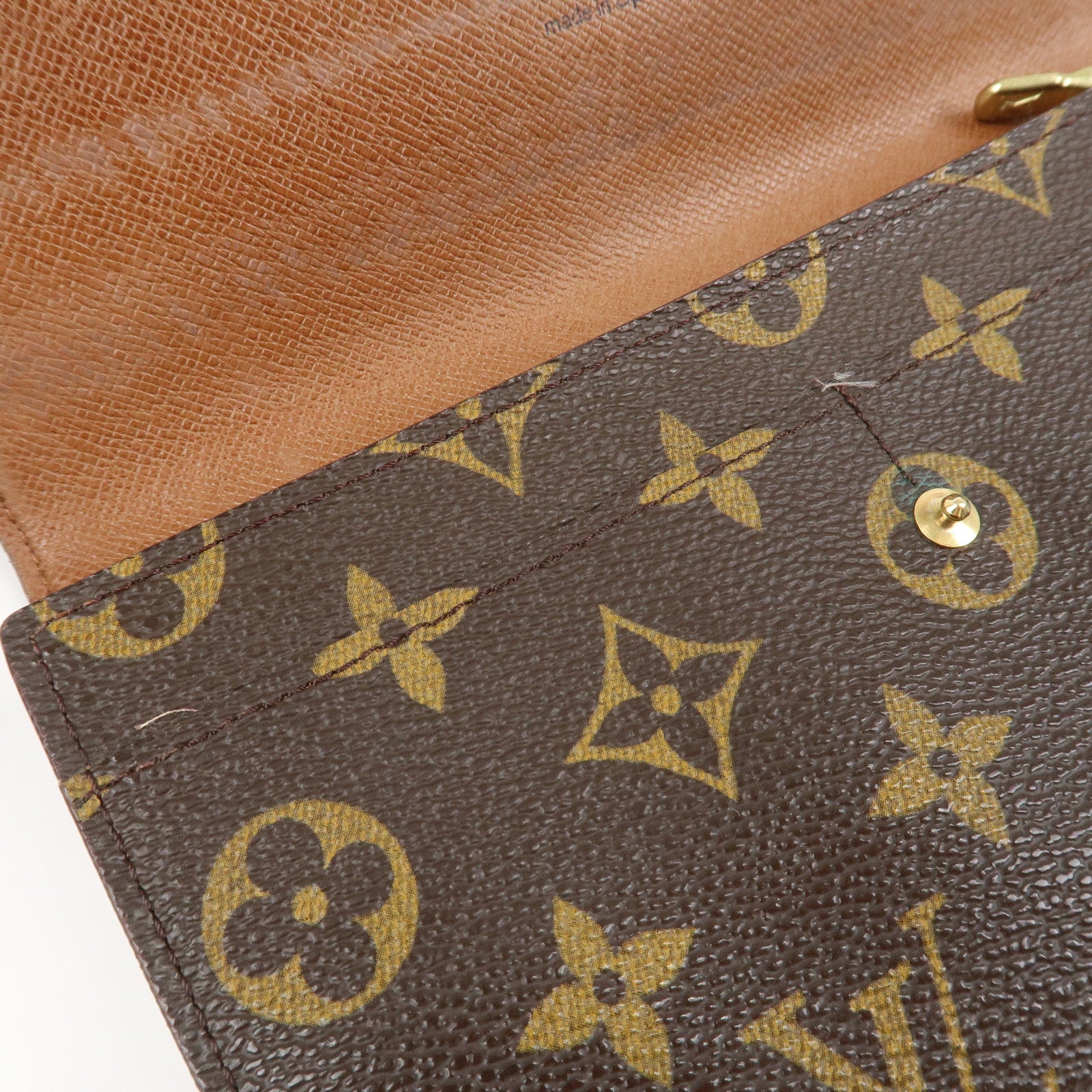 Louis Vuitton Monogram Pochette Porte Monnaie Credit Wallet M61725