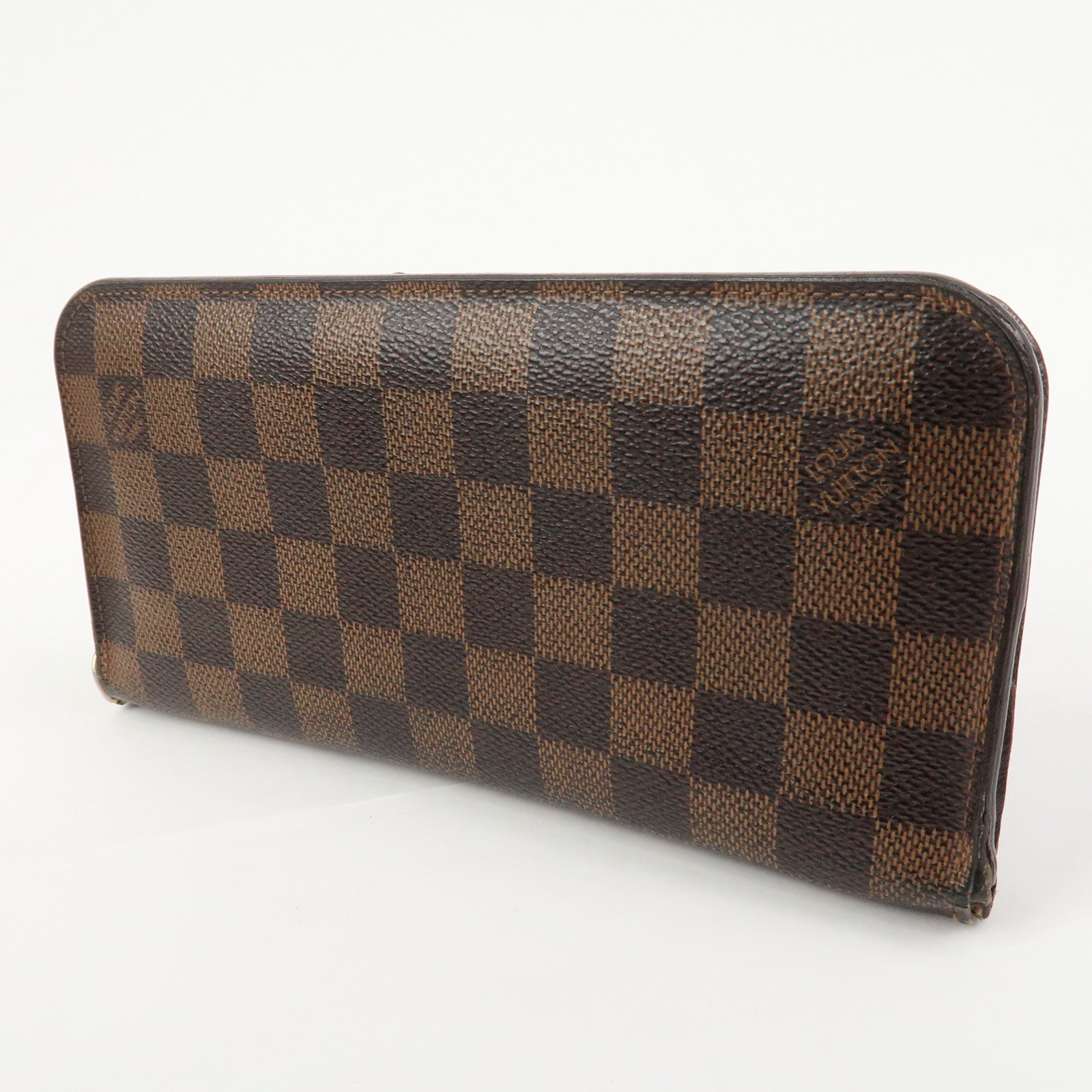 Louis Vuitton Damier Portefeuille Insolite Zippy Long Wallet N63071