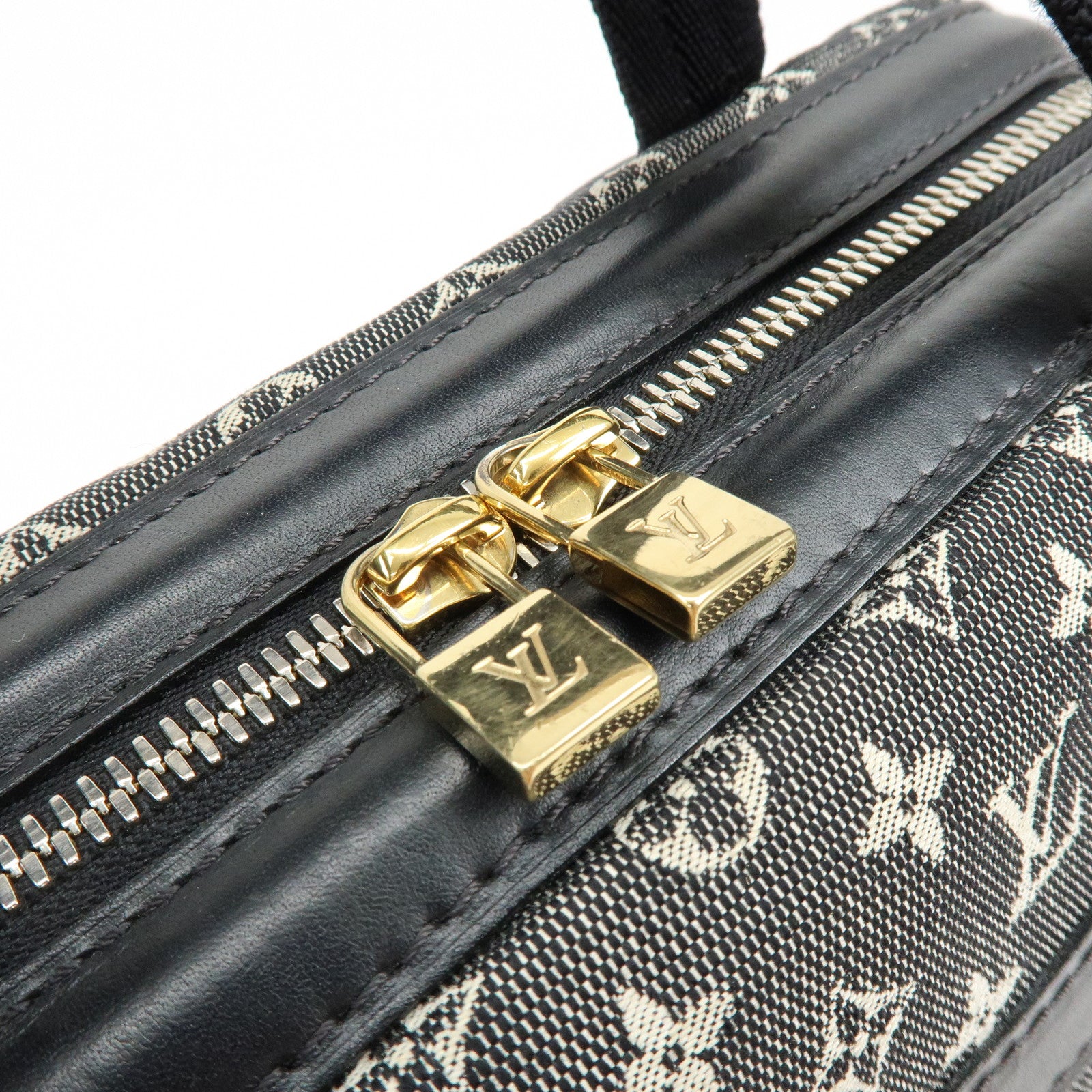 Louis Vuitton Monogram Mini Josephine PM Hand Bag Noir M92049