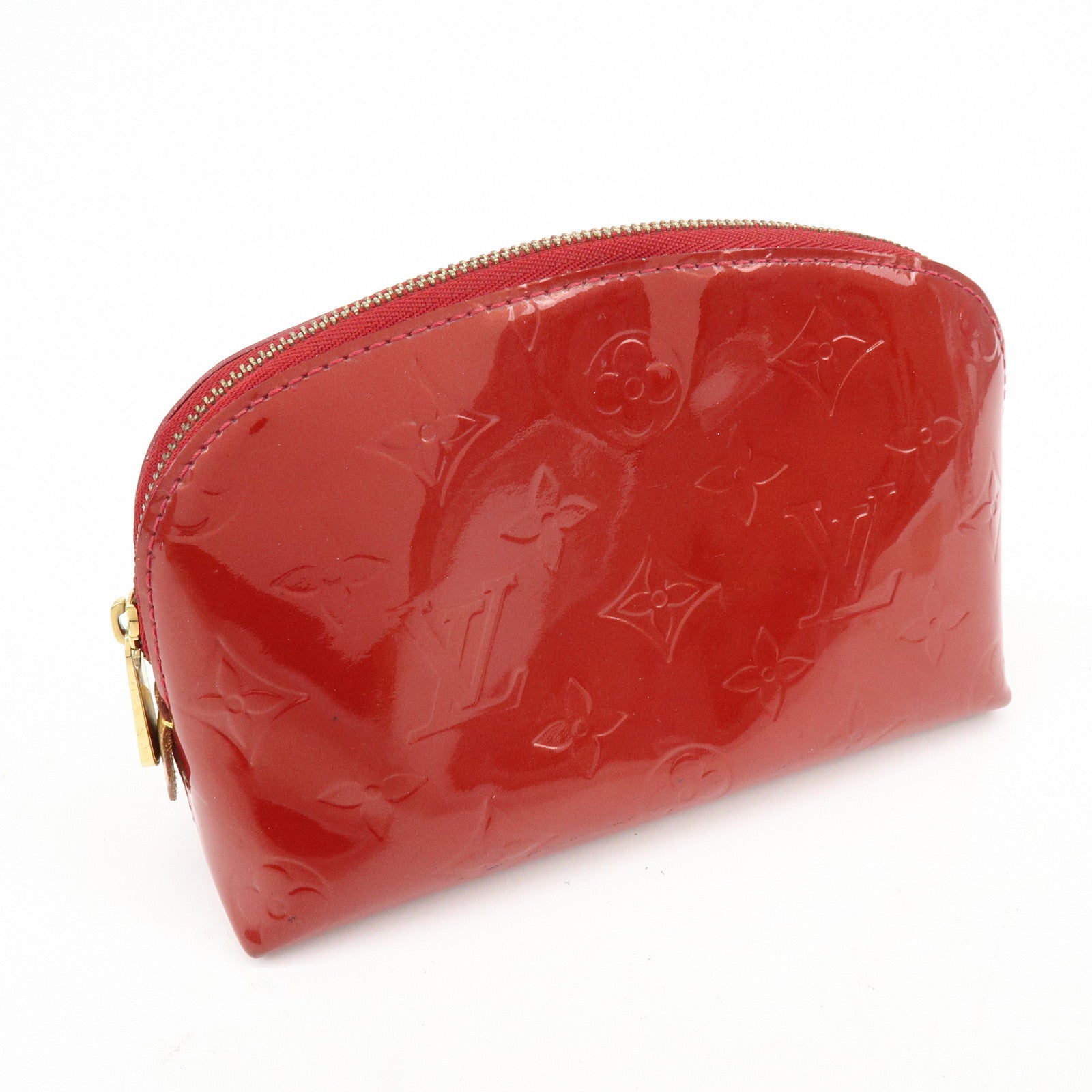 Louis Vuitton Monogram Vernis Pochette Cosmetic PM Pouch M91496