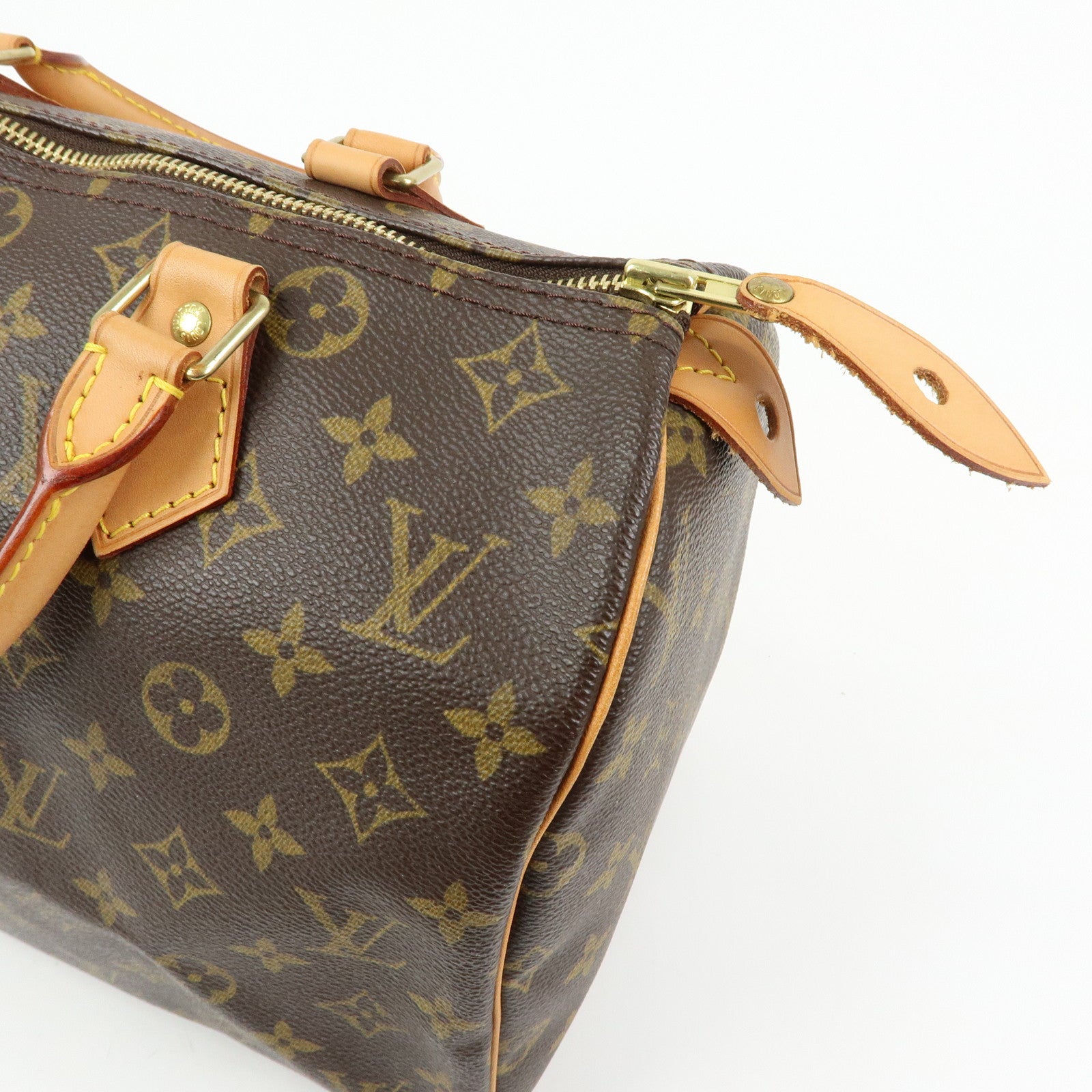 Louis Vuitton Monogram Speedy 30 Boston Bag Hand Bag Brown M41526