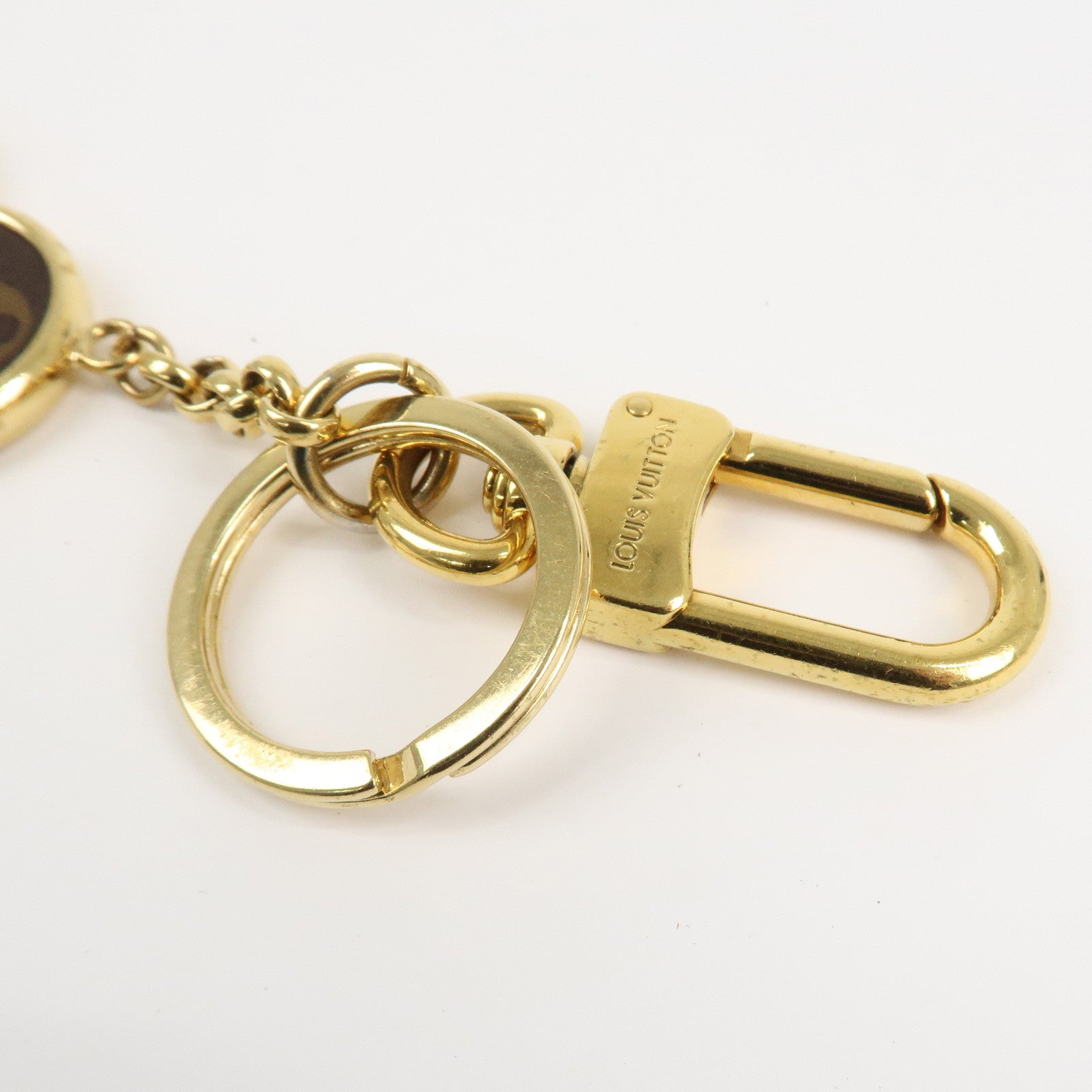 Louis Vuitton Monogram Porte Cles Into The Flower Key Chain M37356 Used