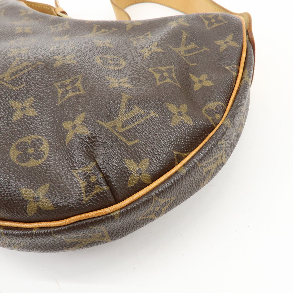 Louis Vuitton Monogram Croissant MM Shoulder Bag Brown M51512