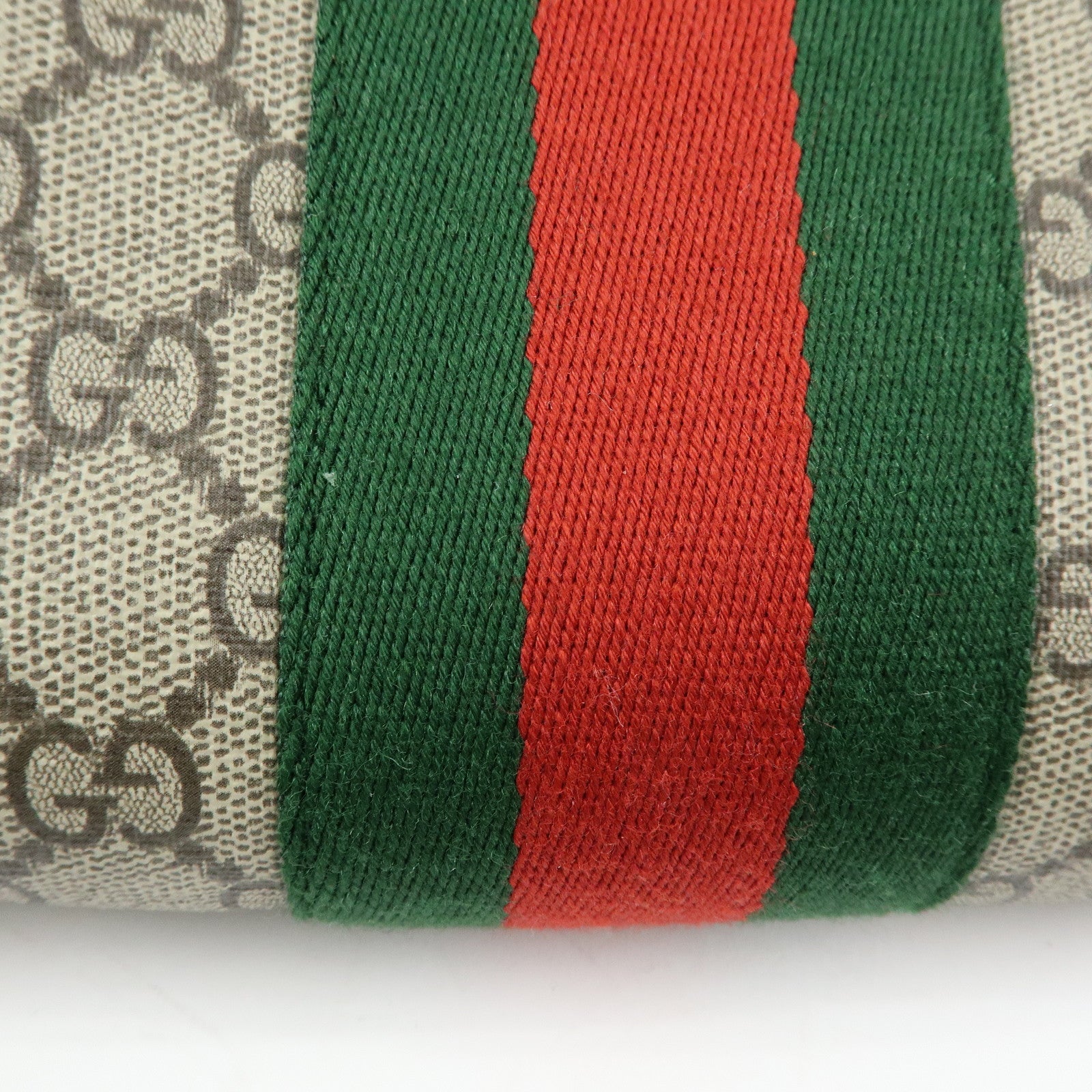 GUCCI Ophidia GG Supreme Canvas Leather Shoulder Bag Beige 547926