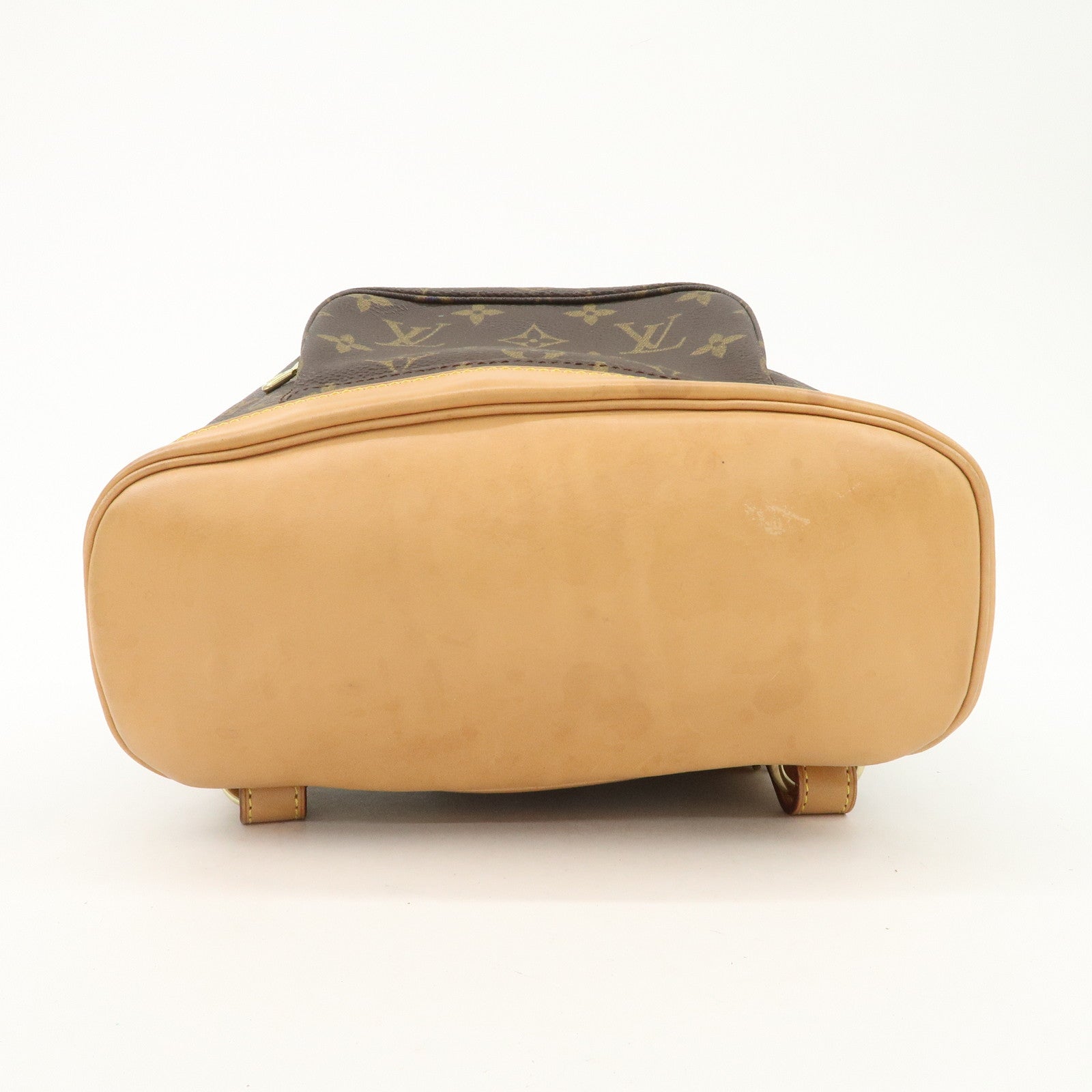 Louis Vuitton Monogram Montsouris MM Back Pack Brown M51136 Used