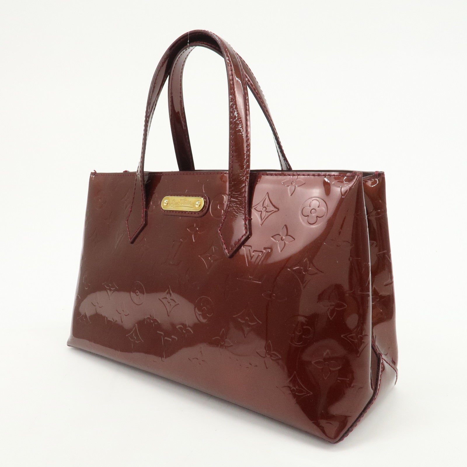 Louis Vuitton Monogram Vernis Wilshire PM Rouge Faurviste M91644