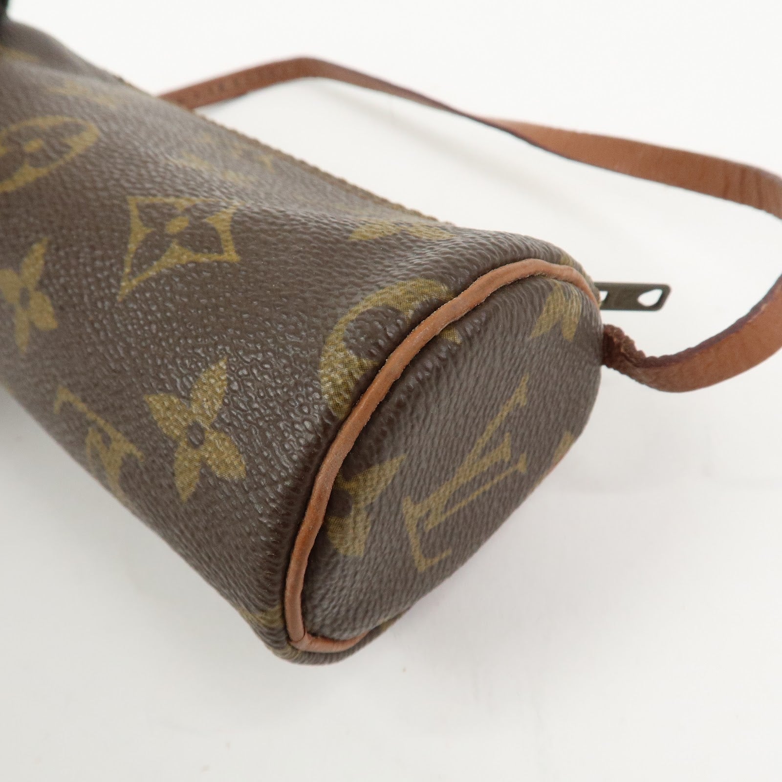 Louis Vuitton Monogram Mini Pouch for Papillon Bag Old Style Brown