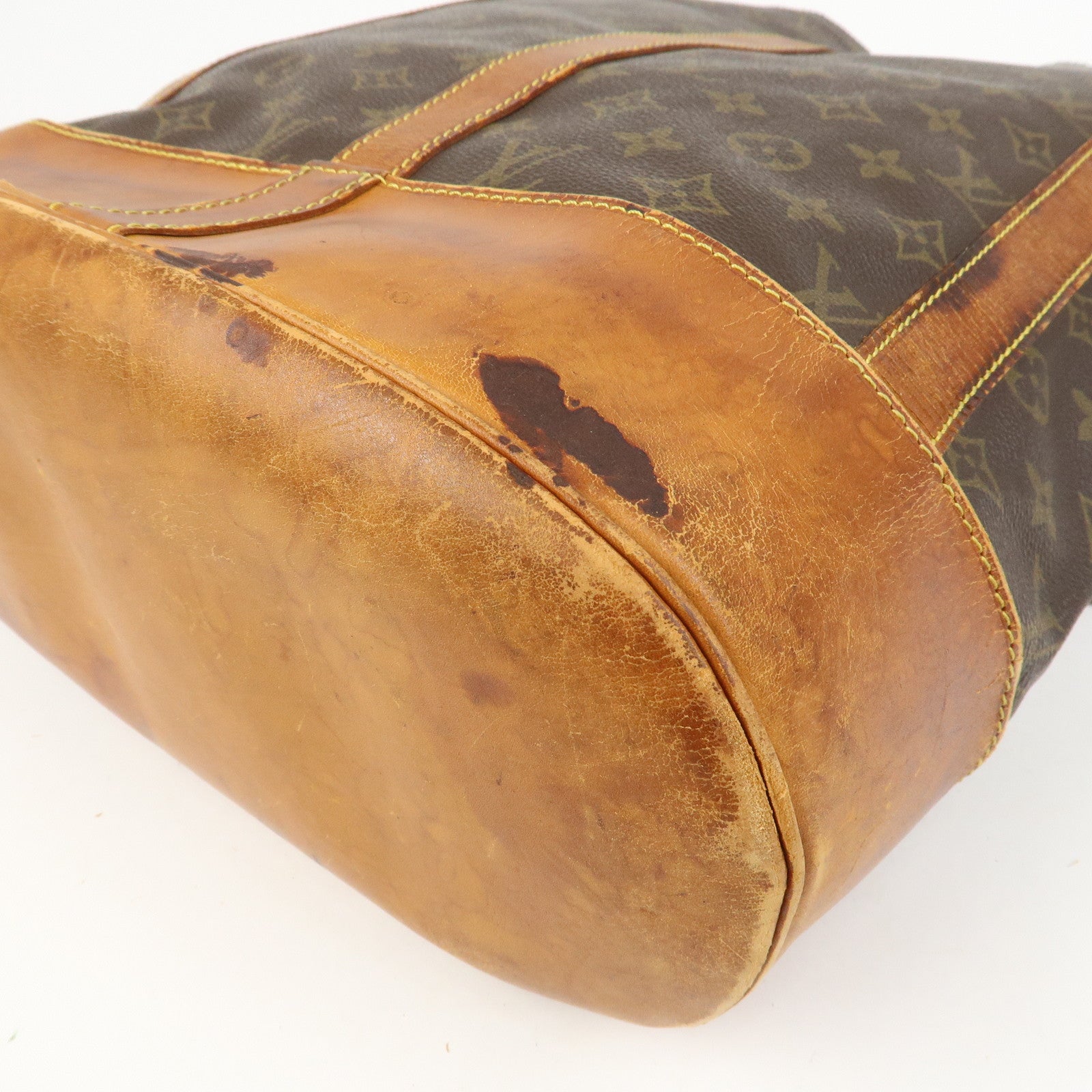Louis Vuitton Monogram Randonnee GM Shoulder Bag Brown M42244