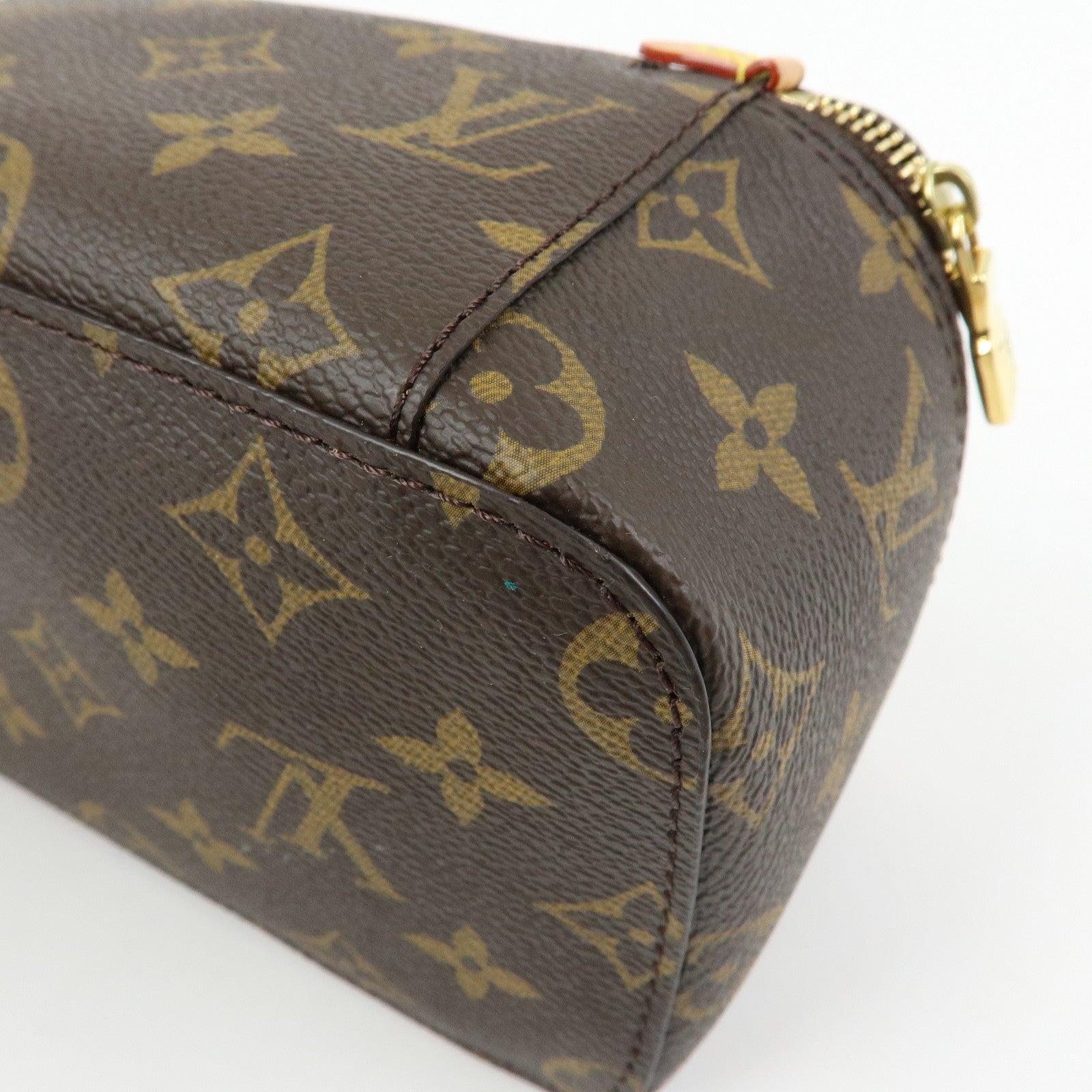 Louis Vuitton Monogram Cube de Rangement PM Pouch Brown M43688