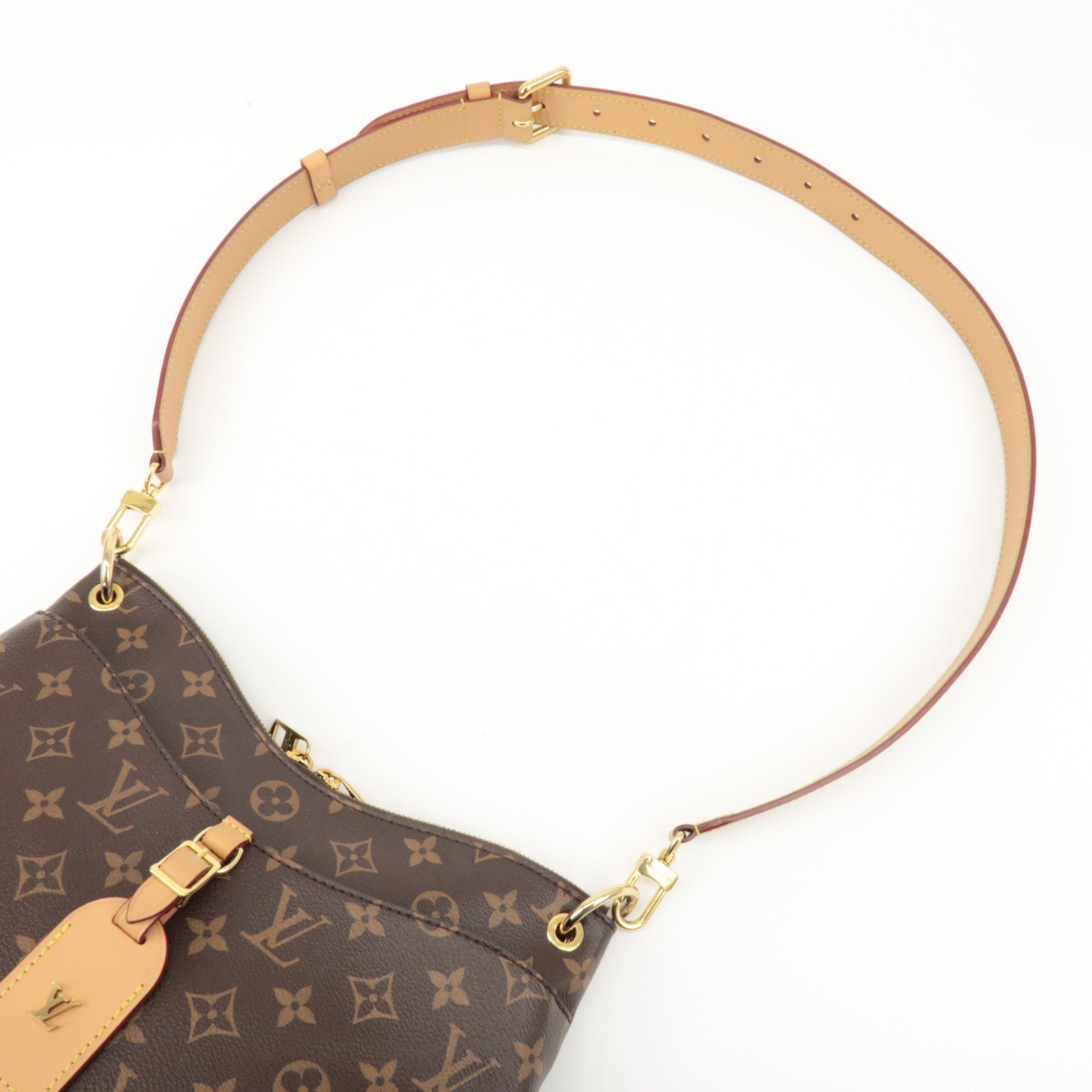 Louis Vuitton Monogram Odeon NM MM Crossbody Bag M45355 Used