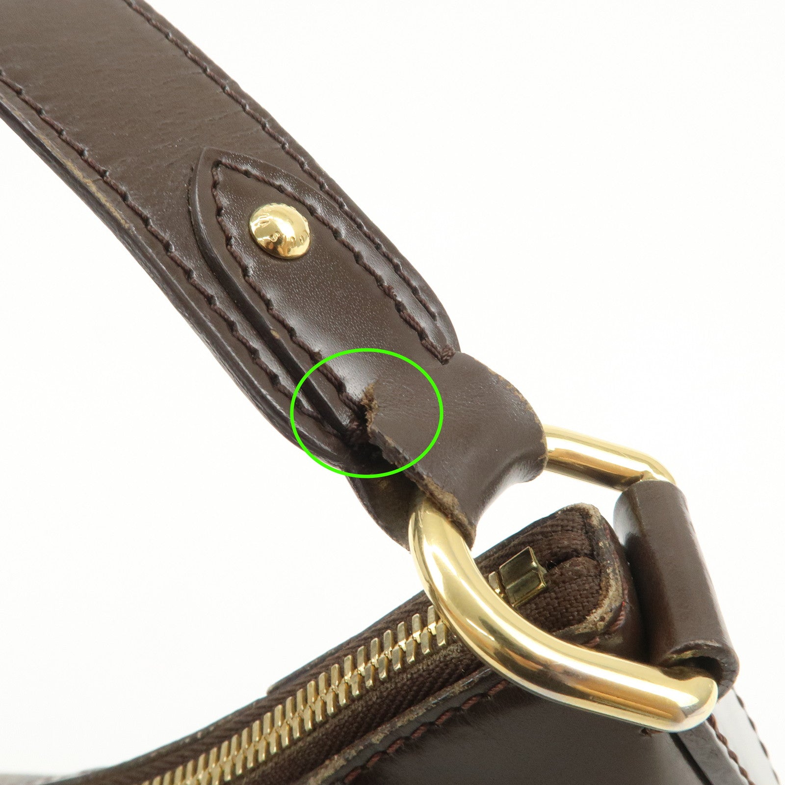 Louis Vuitton Damier Canvas Thames PM Shoulder Bag Hand Bag N48180