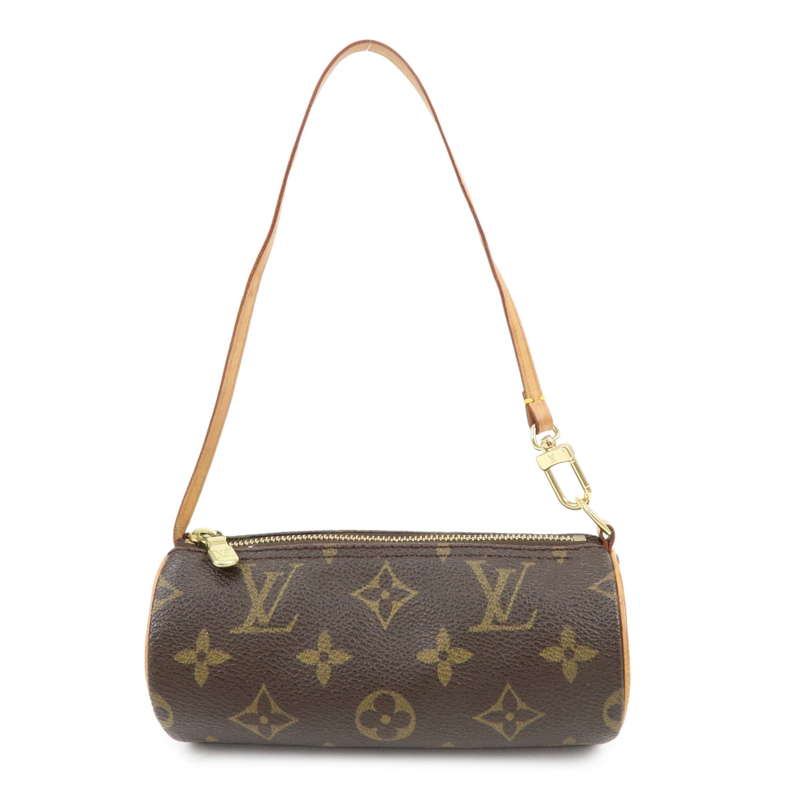 Louis Vuitton Monogram Mini Pouch for Papillon Bag Brown