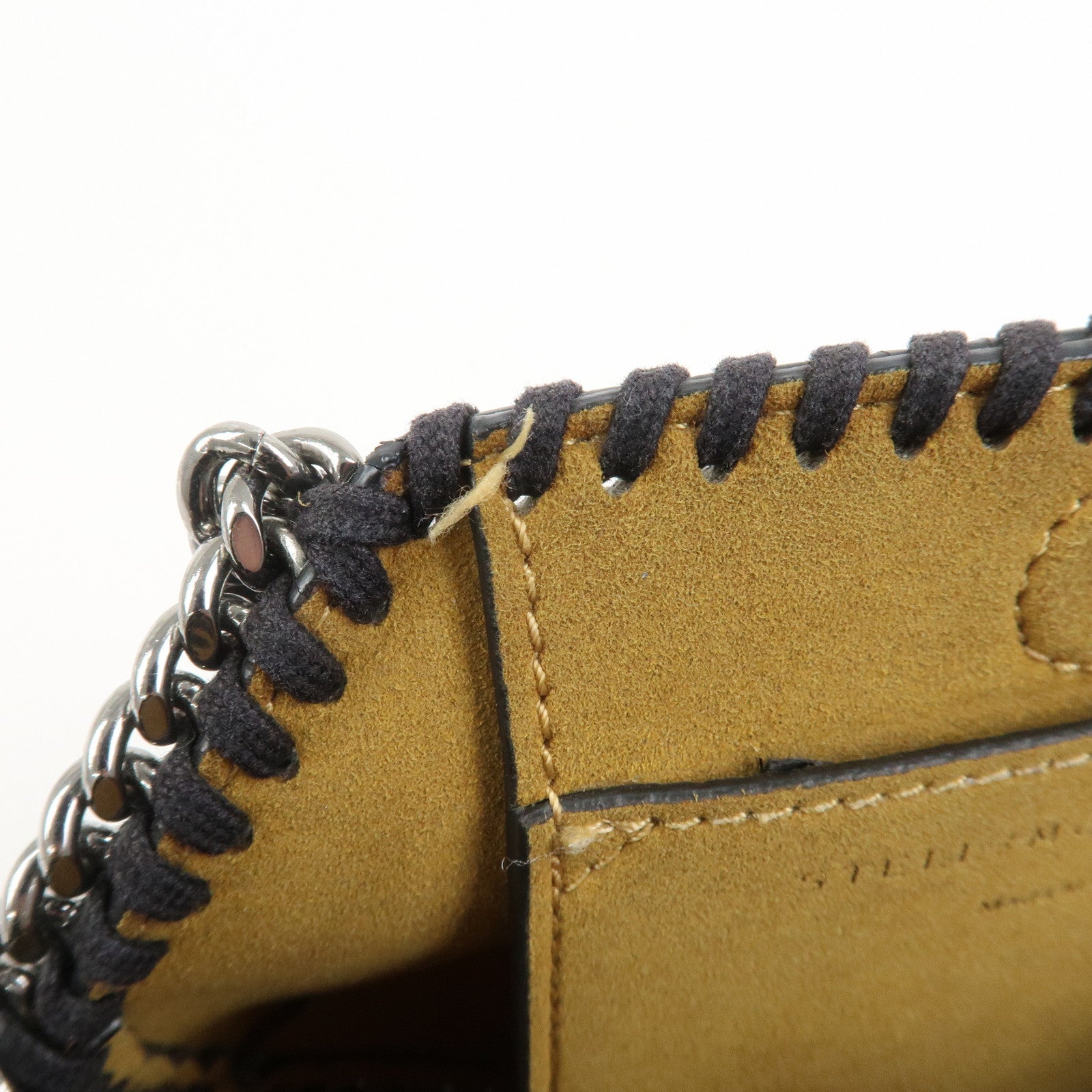 STELLA MCCARTNEY Falabella Polyester 2Way Bag Hand Bag Black