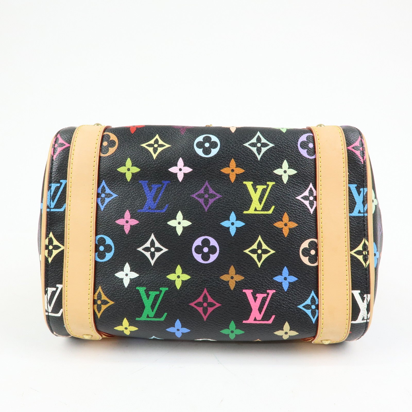 Louis Vuitton Monogram Multicolor Priscilla Hand Bag Noir M40097