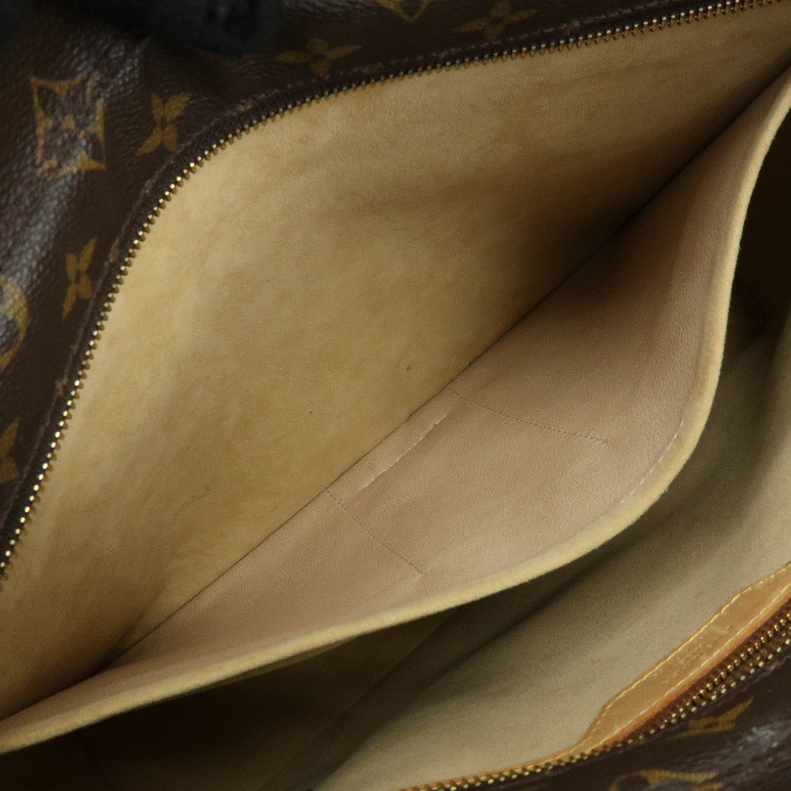 Louis Vuitton Monogram Luco Tote Bag Shoulder Bag Brown M51155