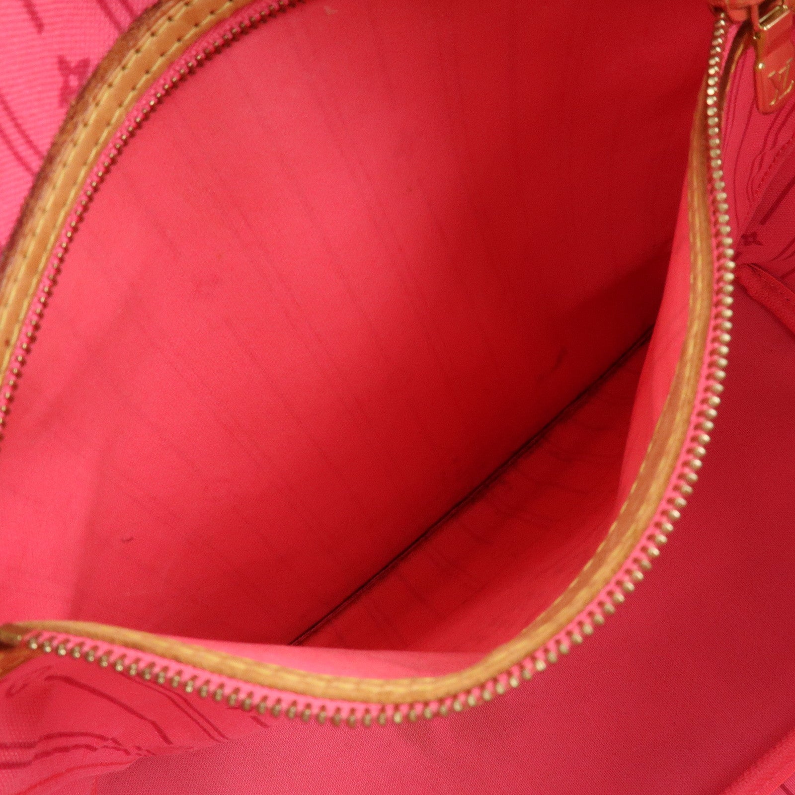 Louis Vuitton Monogram Rose Neverfull MM Tote Shoulder Bag M48613