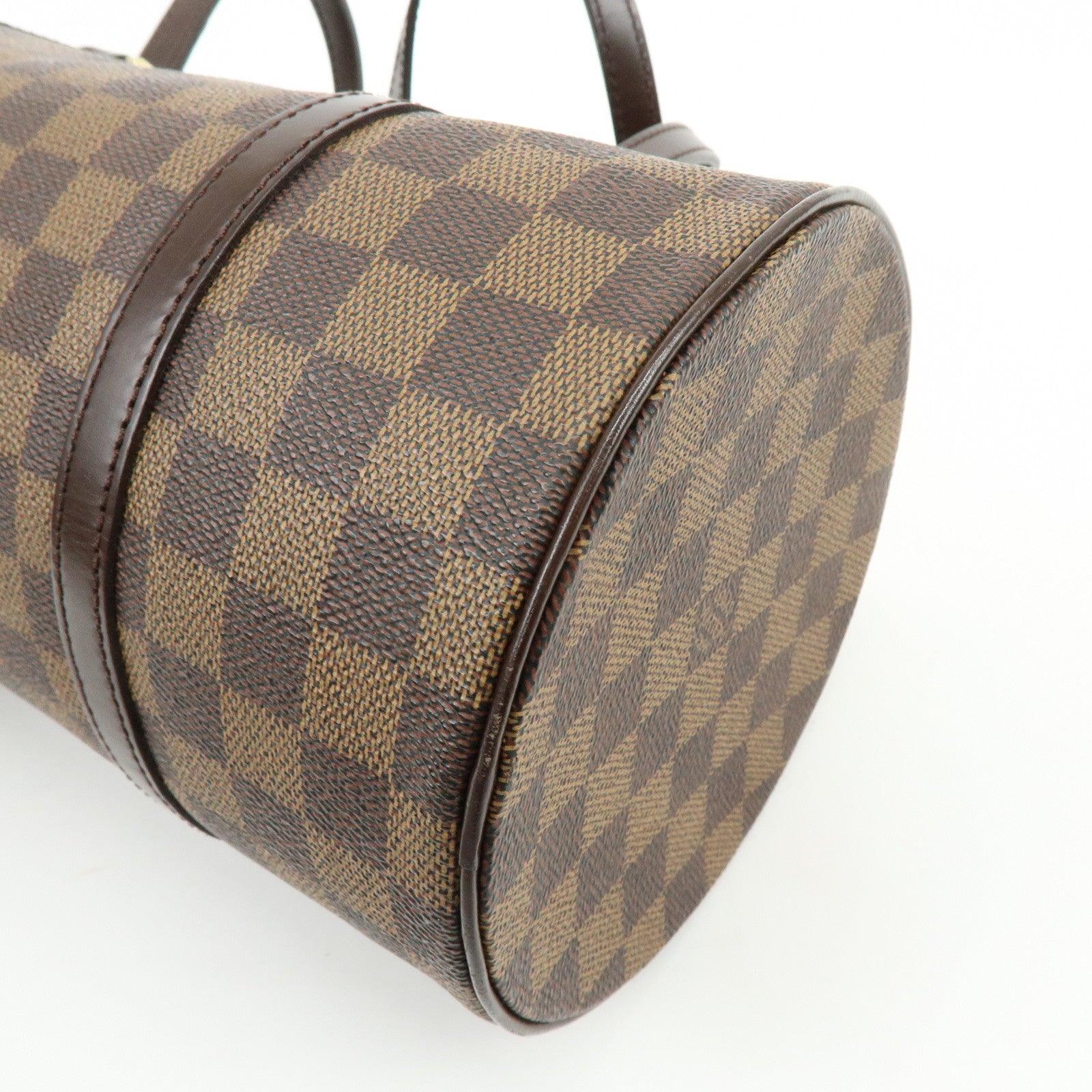 Louis Vuitton Damier Ebene Papillon 30 Hand Bag Brown N51303