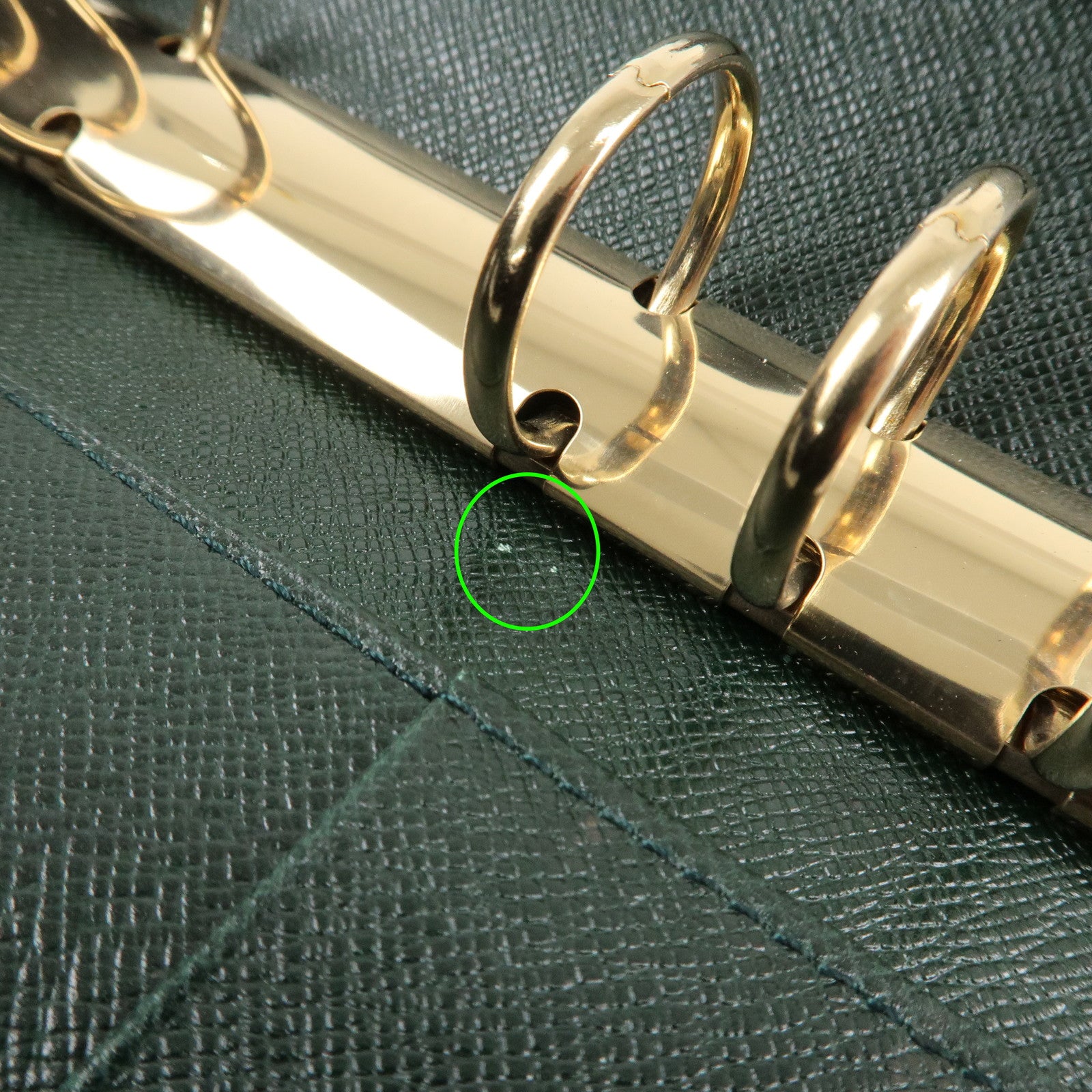 Louis Vuitton Epi Agenda MM Planner Cover Epicea R20431 Used