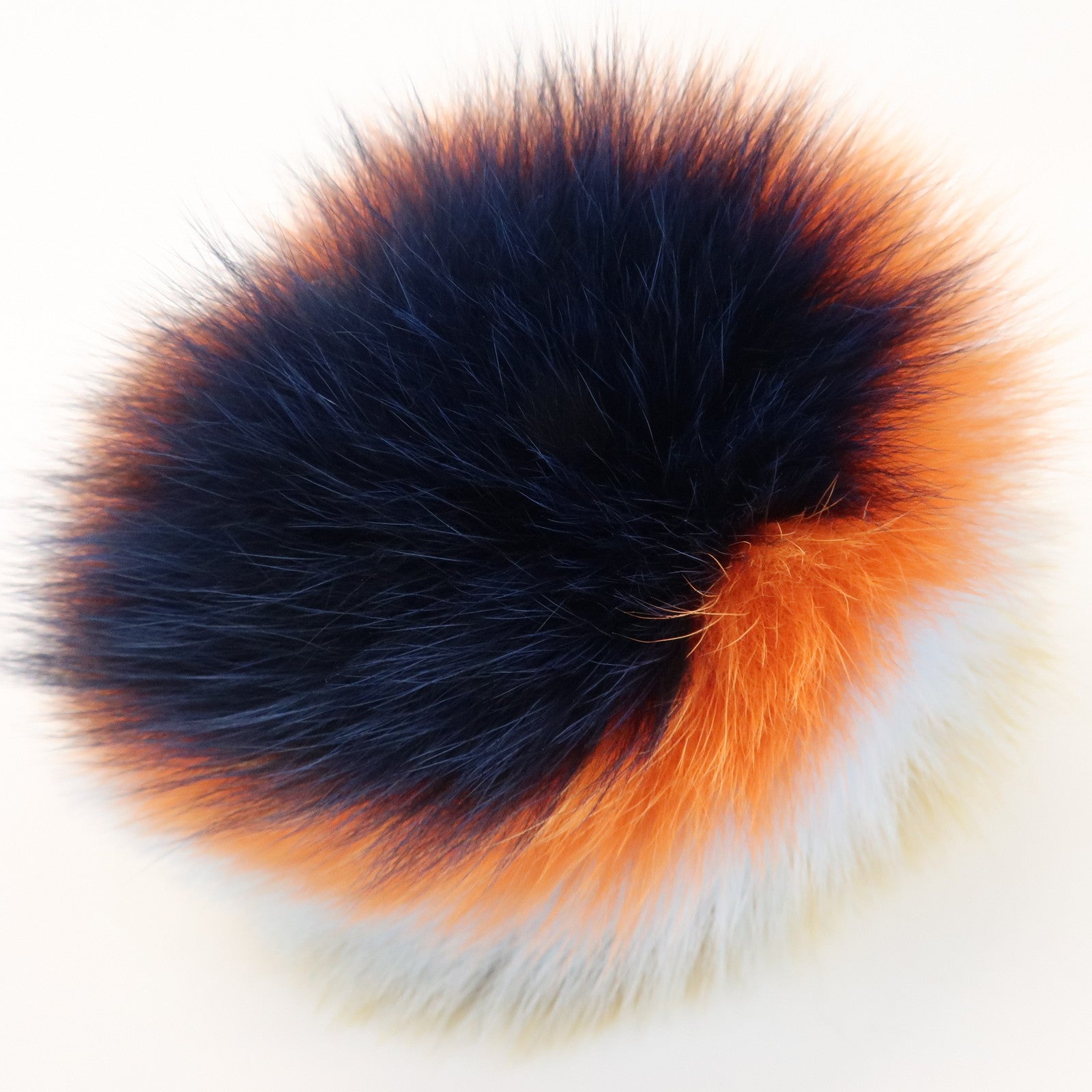 FENDI Pom Pom Fur Charm Key Chain Bag Charm Multicolor 7AR259
