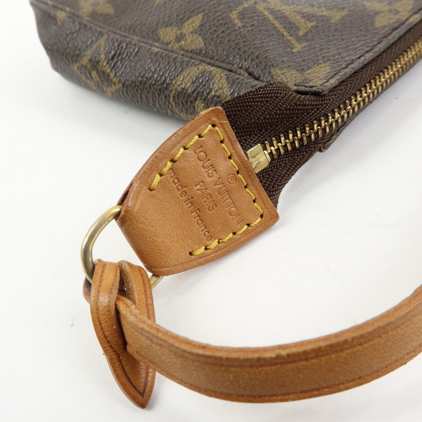 Louis Vuitton Monogram Pochette Accessoires Pouch Hand Bag M51980