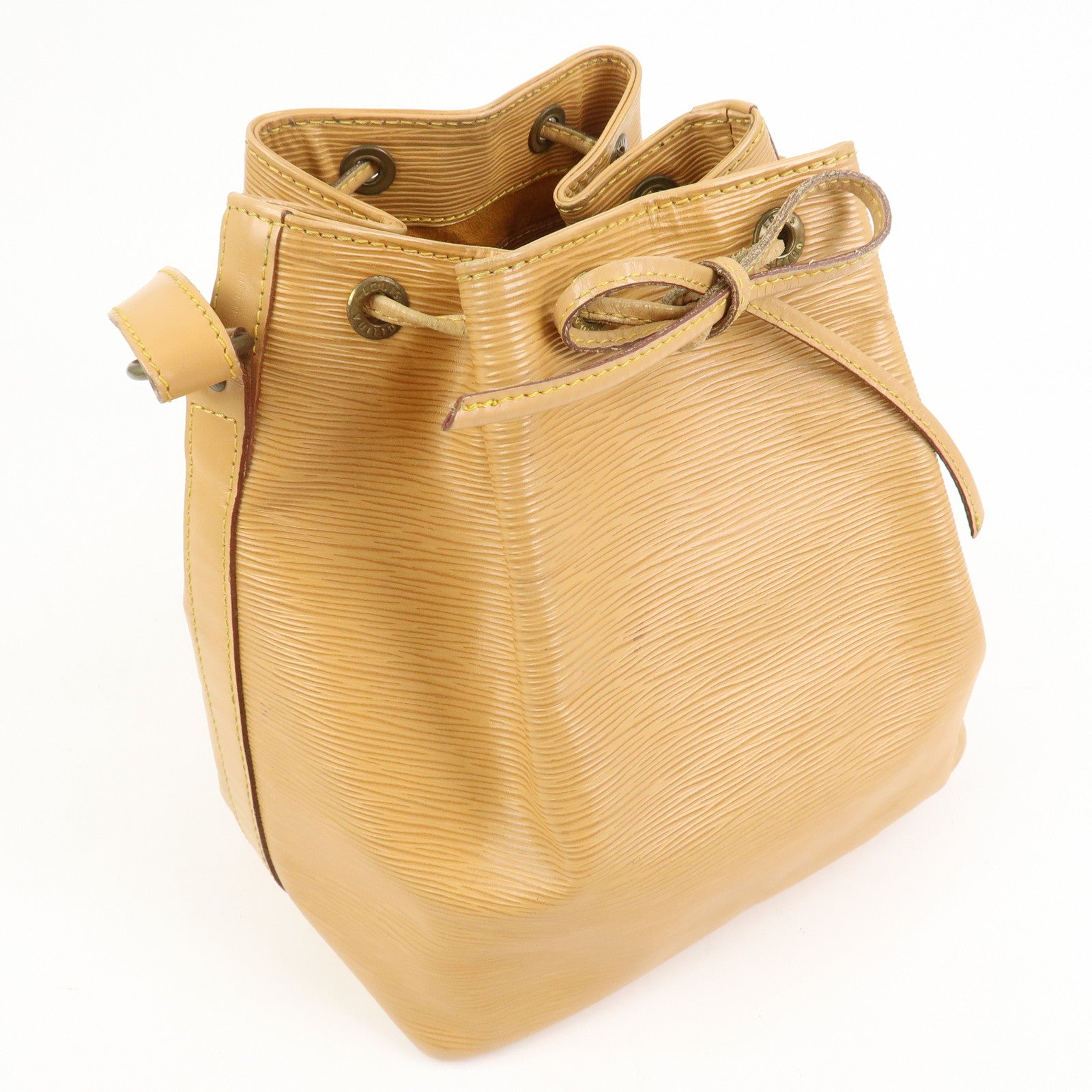 Louis Vuitton Epi Petit Noe Shoulder Bag Winnipeg Beige M44106