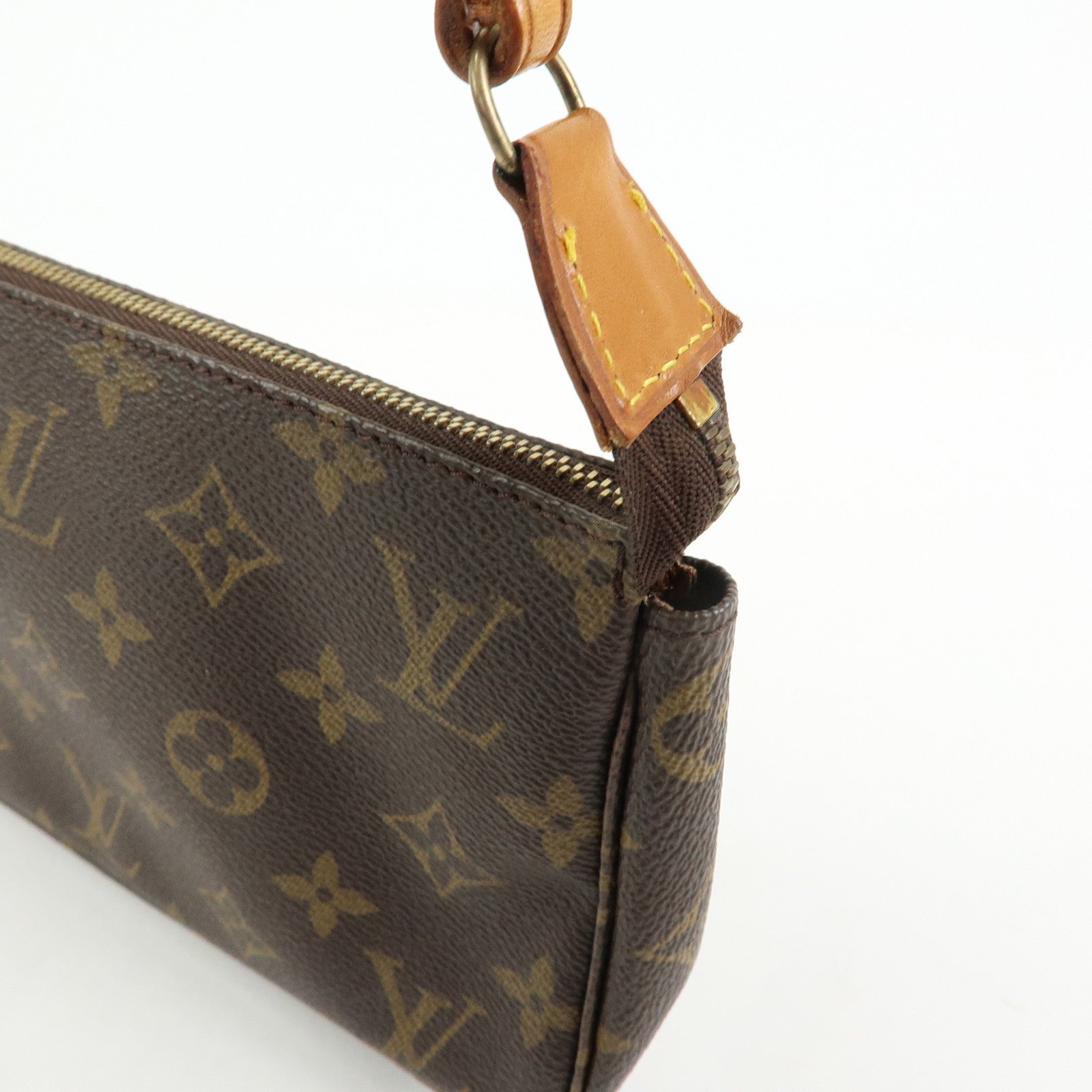 Louis Vuitton Monogram Pochette Accessoires Pouch Hand Bag M51980