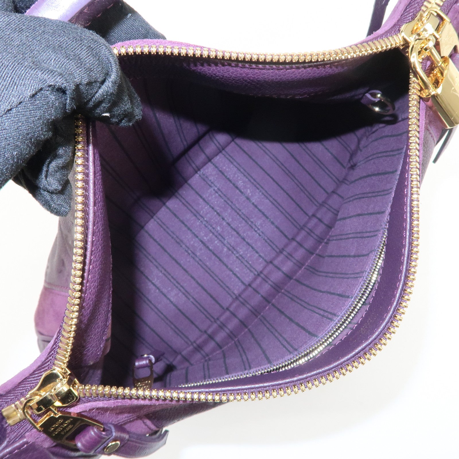 Louis Vuitton Monogram Empreinte Audacieuse PM Hand Bag M40583