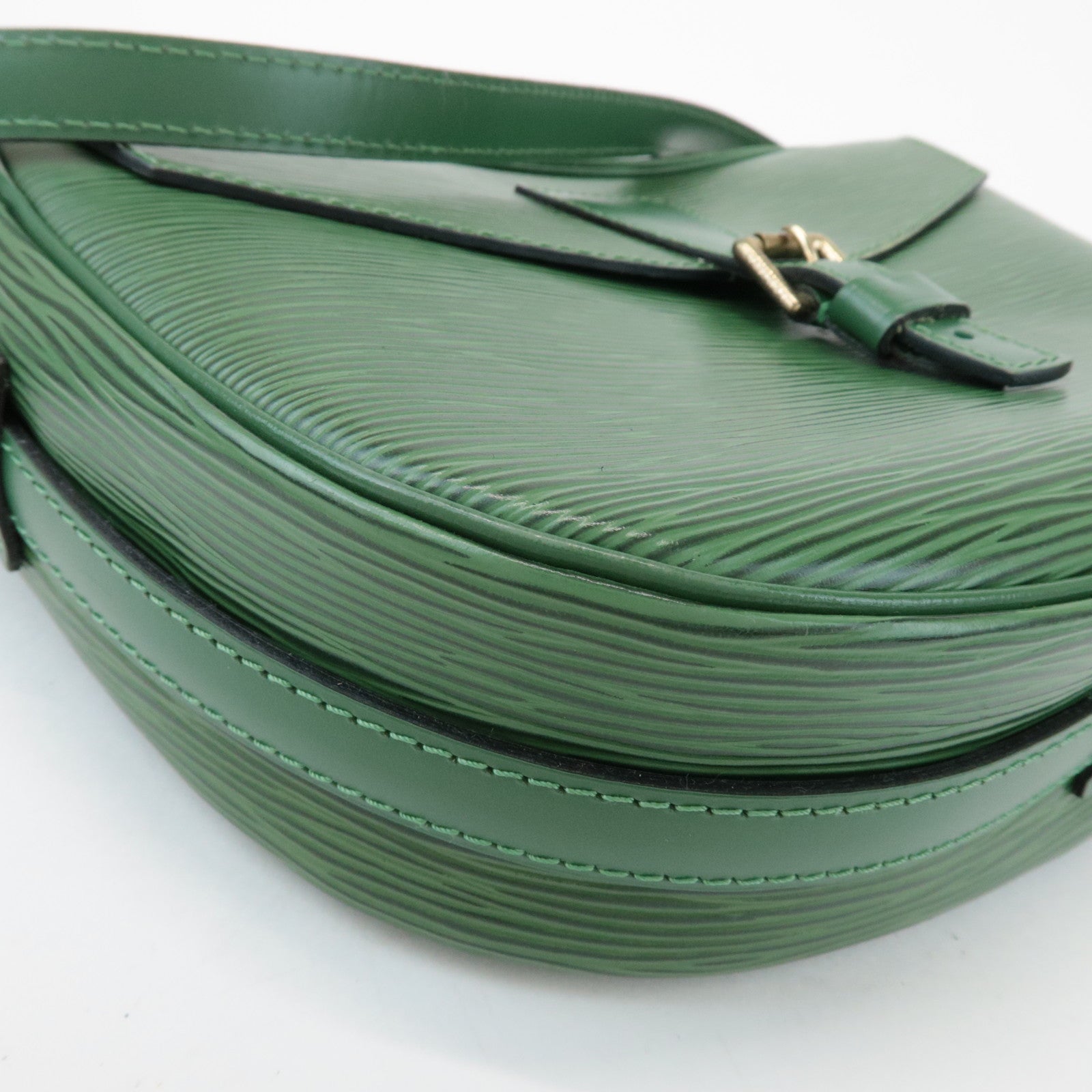Louis Vuitton Epi Jeune Fille Shoulder Bag Borneo Green M52154