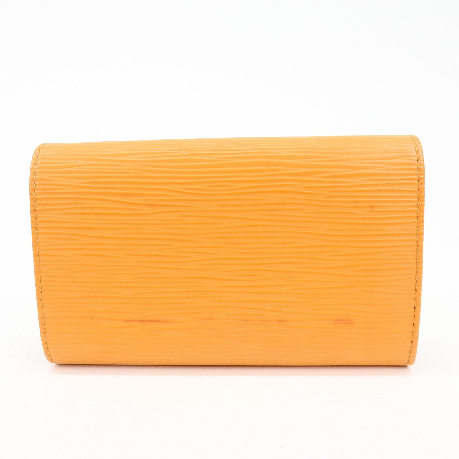 Louis Vuitton Epi Leather Porte Monnaie Billets Tresor M6350H