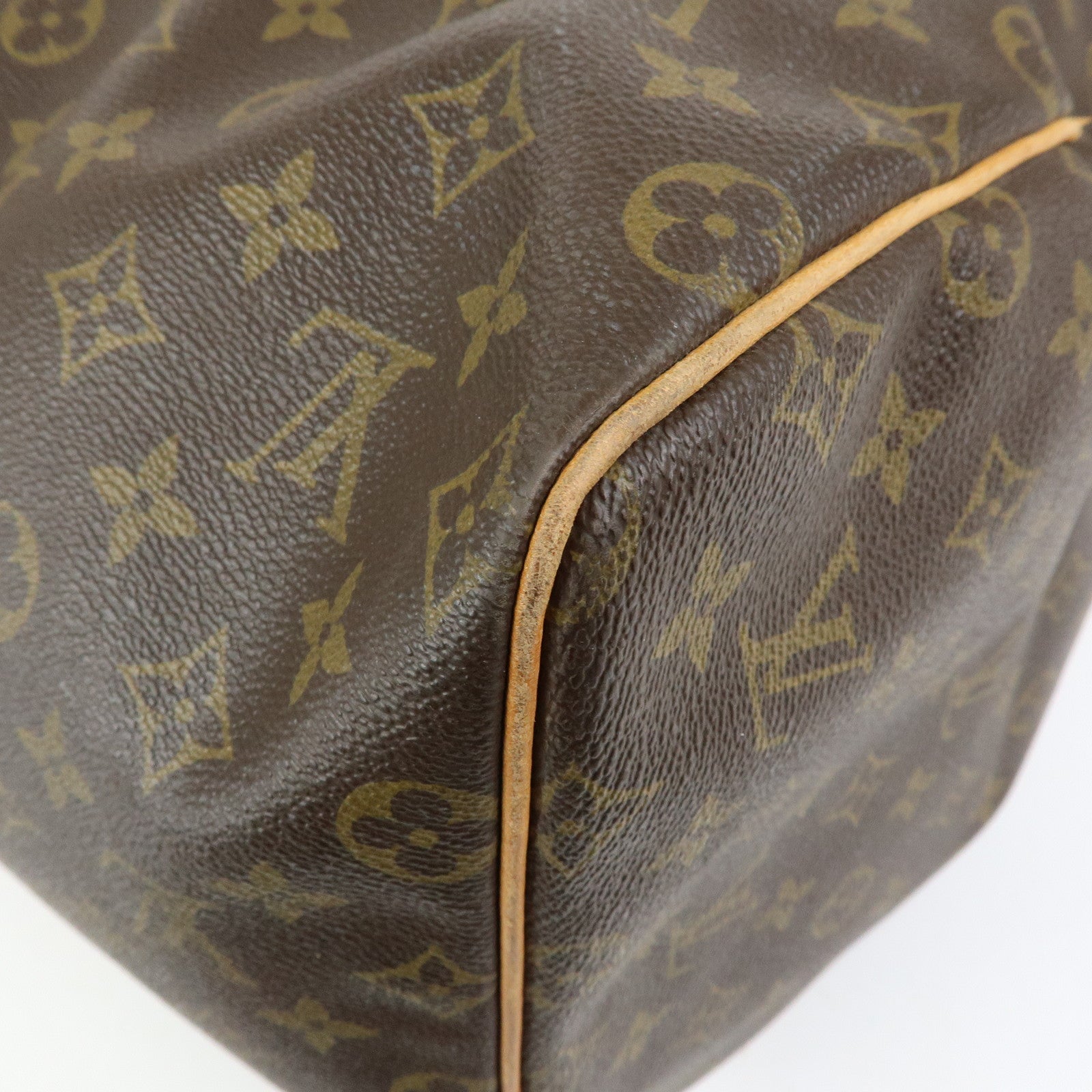Louis Vuitton Monogram Keep All 55 Boston Bag Brown M41424