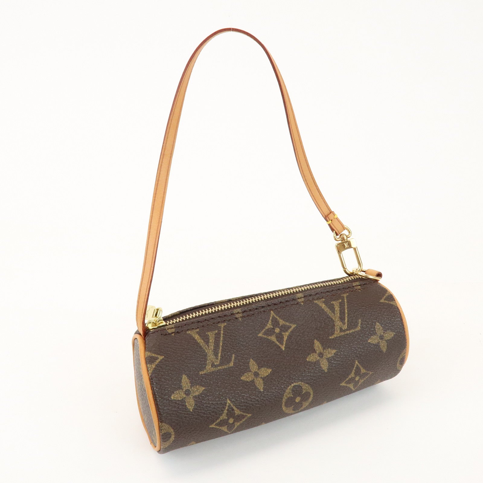 Louis Vuitton Monogram Mini Pouch for Papillon Bag Brown