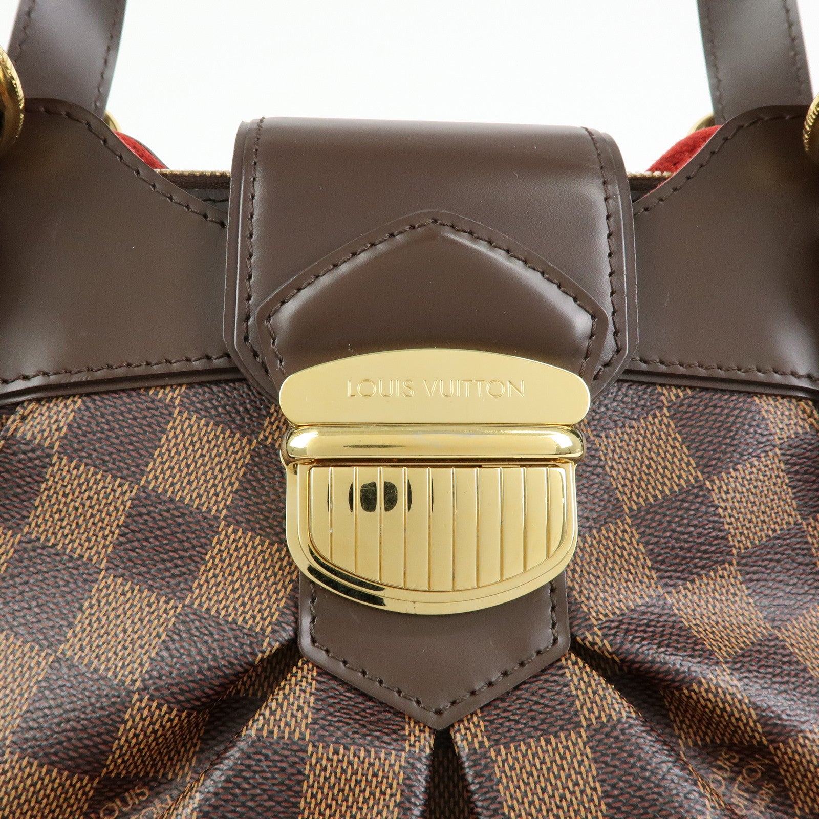 Louis Vuitton Damier Sistina PM Hand Bag Damier Ebene N41542