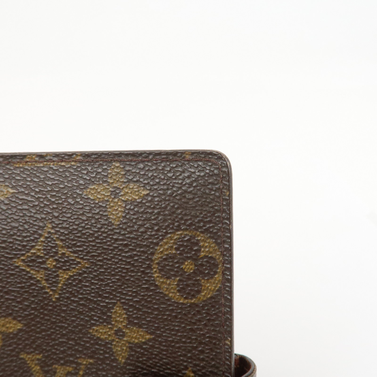 Louis Vuitton Monogram Agenda PM Planner Cover Brown R20005