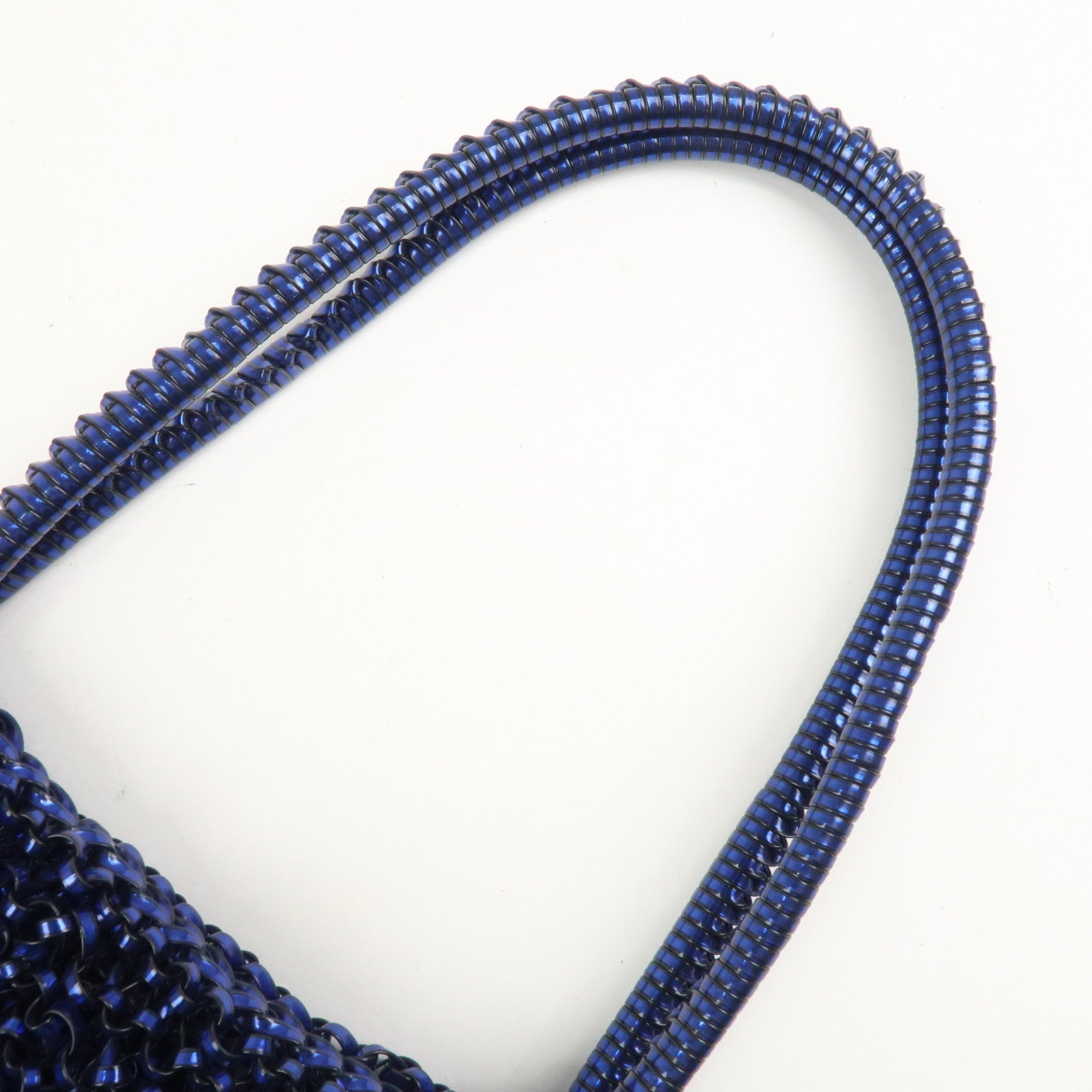 ANTEPRIMA Wire Bag PVC Hand Bag Shoulder Bag Blue