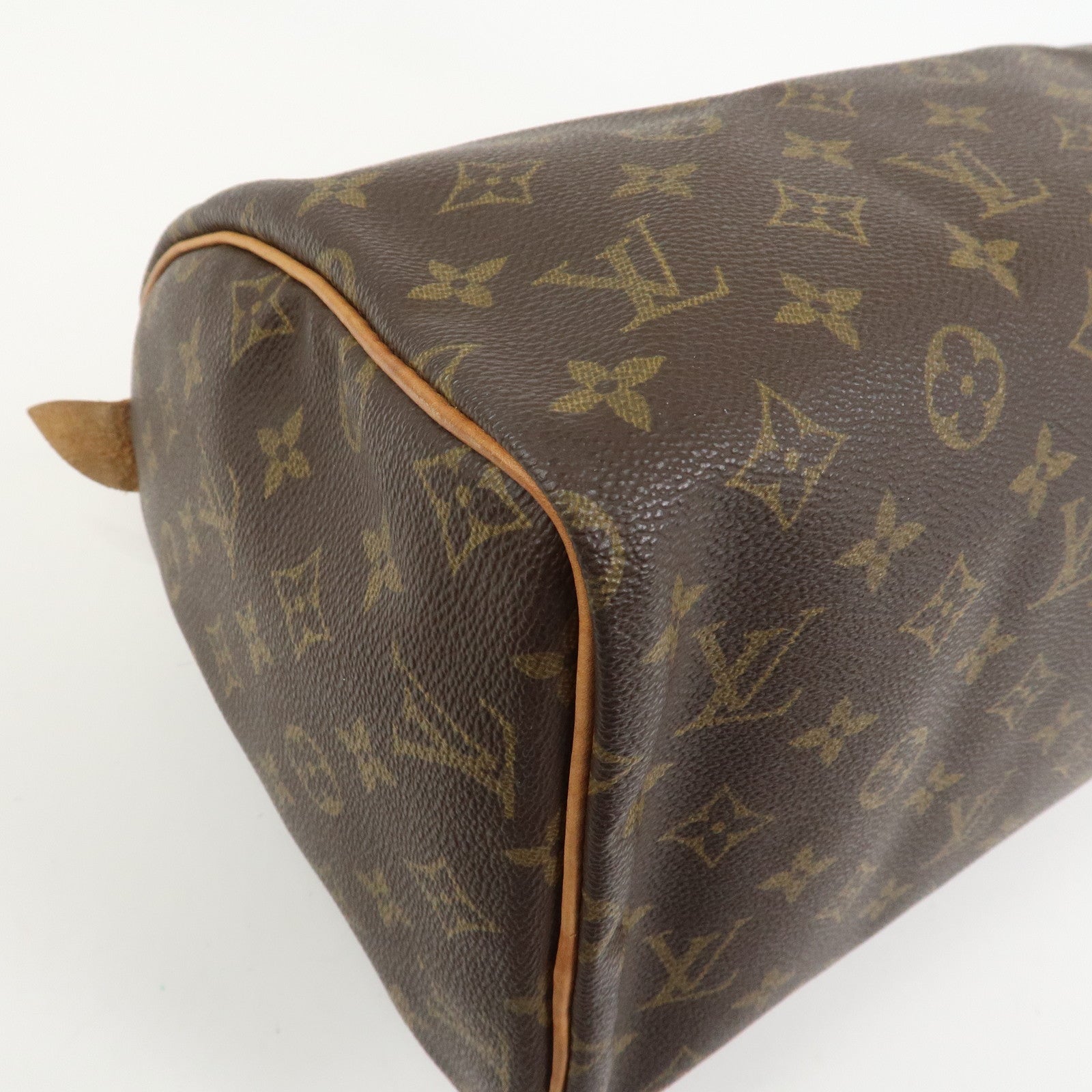 Louis Vuitton Monogram Speedy 30 Boston Bag Hand Bag Brown M41526