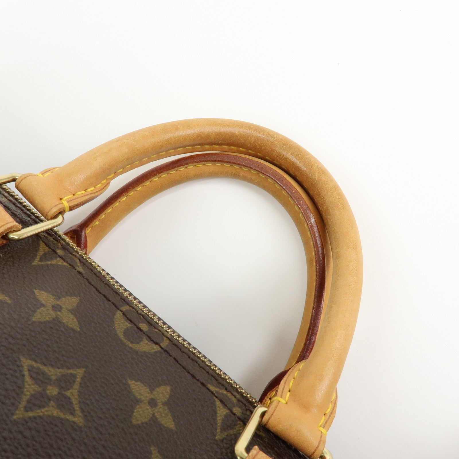 Louis Vuitton Monogram Speedy 35 Boston Bag Hand Bag Brown M41524