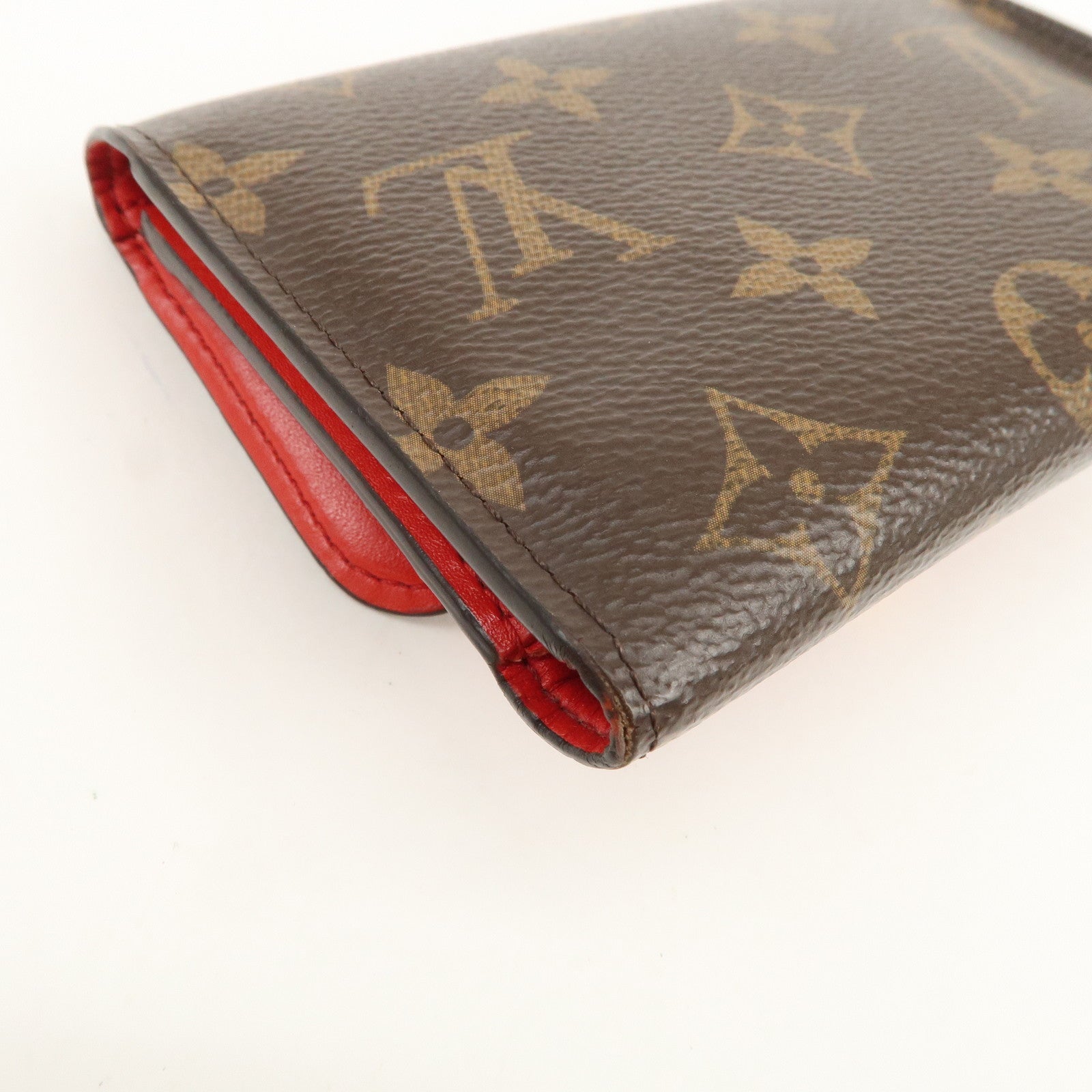 Louis Vuitton Monogram Portefeuille Flower Wallet Coquelicot M62567