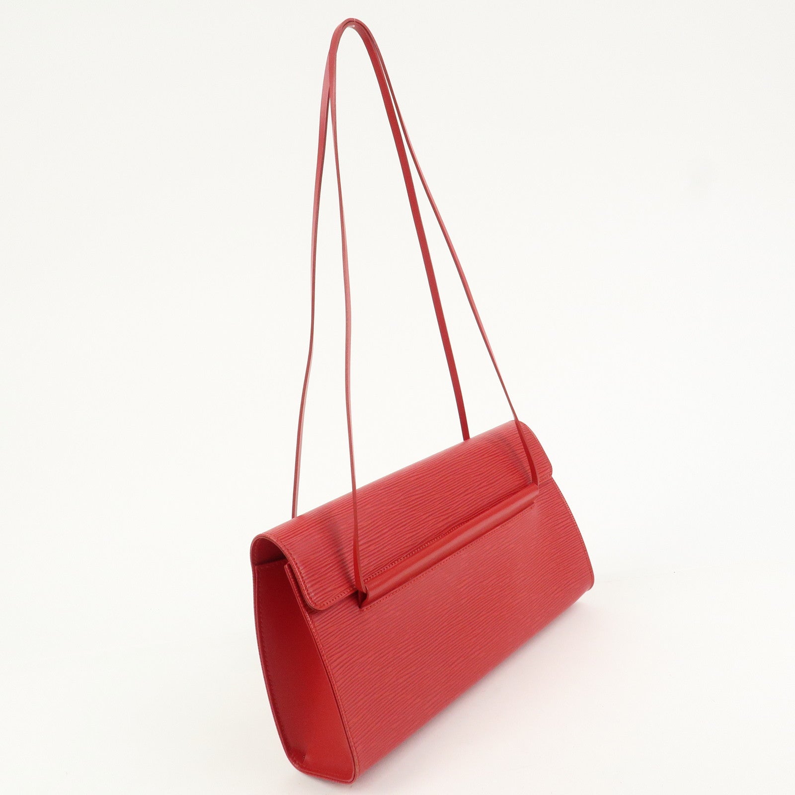Louis Vuitton Epi Leather Dinar Shoulder Bag Rouge M5202E